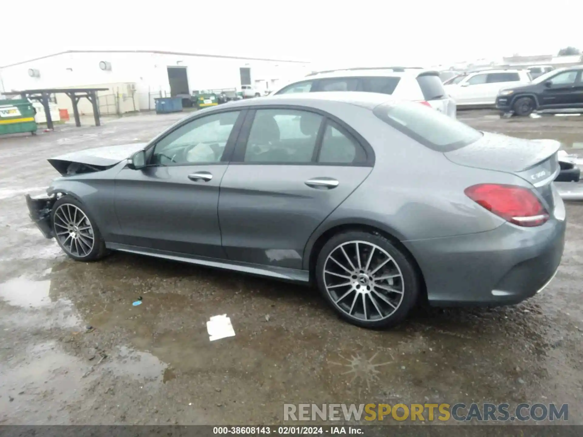 13 Photograph of a damaged car W1KWF8DBXMR642946 MERCEDES-BENZ C 300 2021