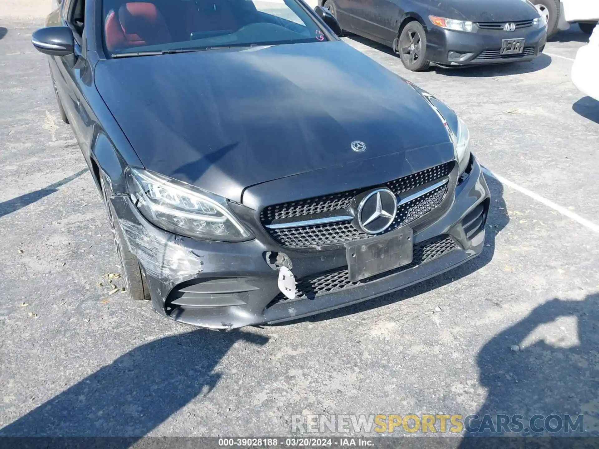 6 Photograph of a damaged car W1KWJ8DB0MG063393 MERCEDES-BENZ C 300 2021