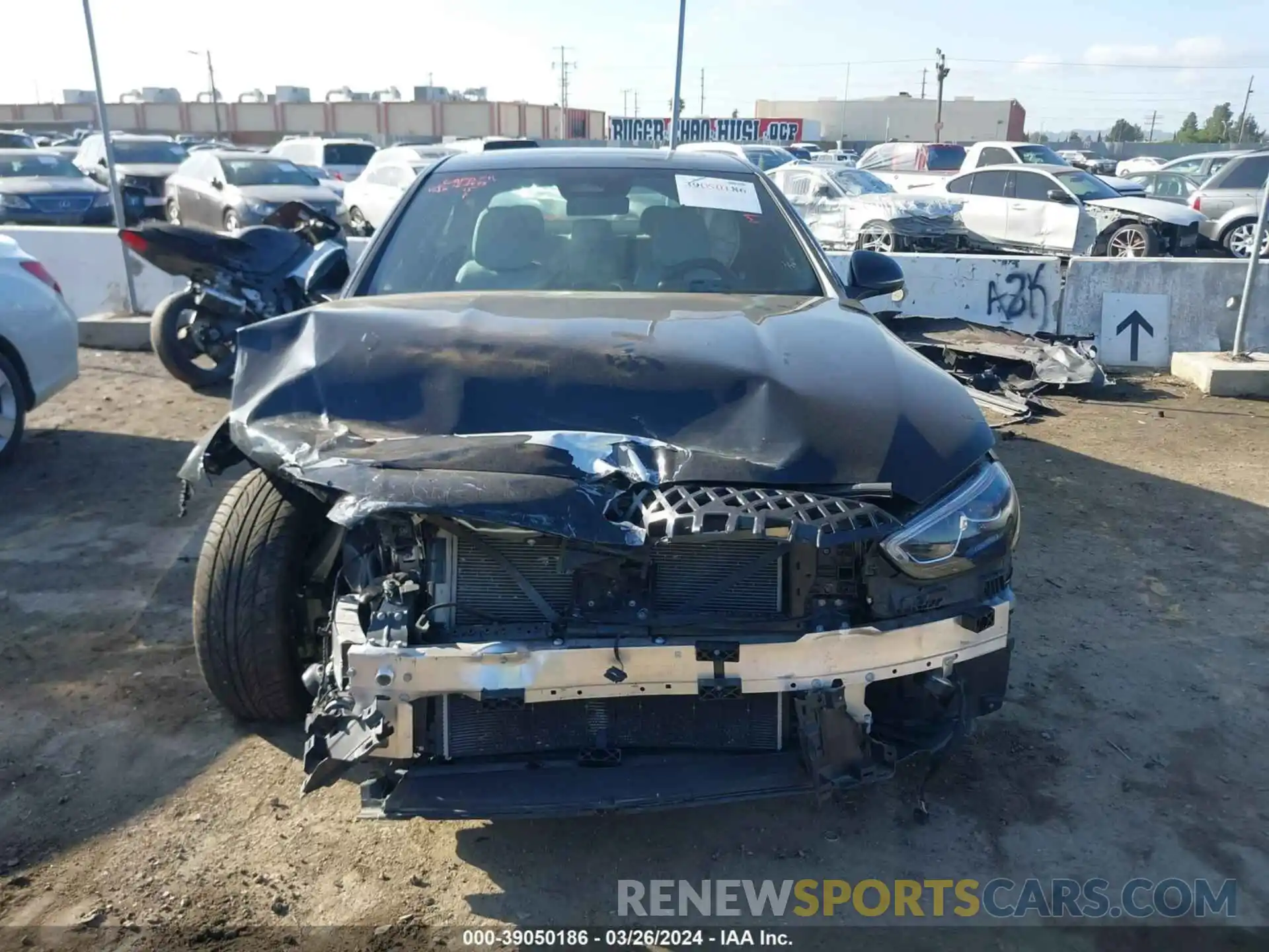 11 Photograph of a damaged car W1KAF4GB8NR011984 MERCEDES-BENZ C 300 2022