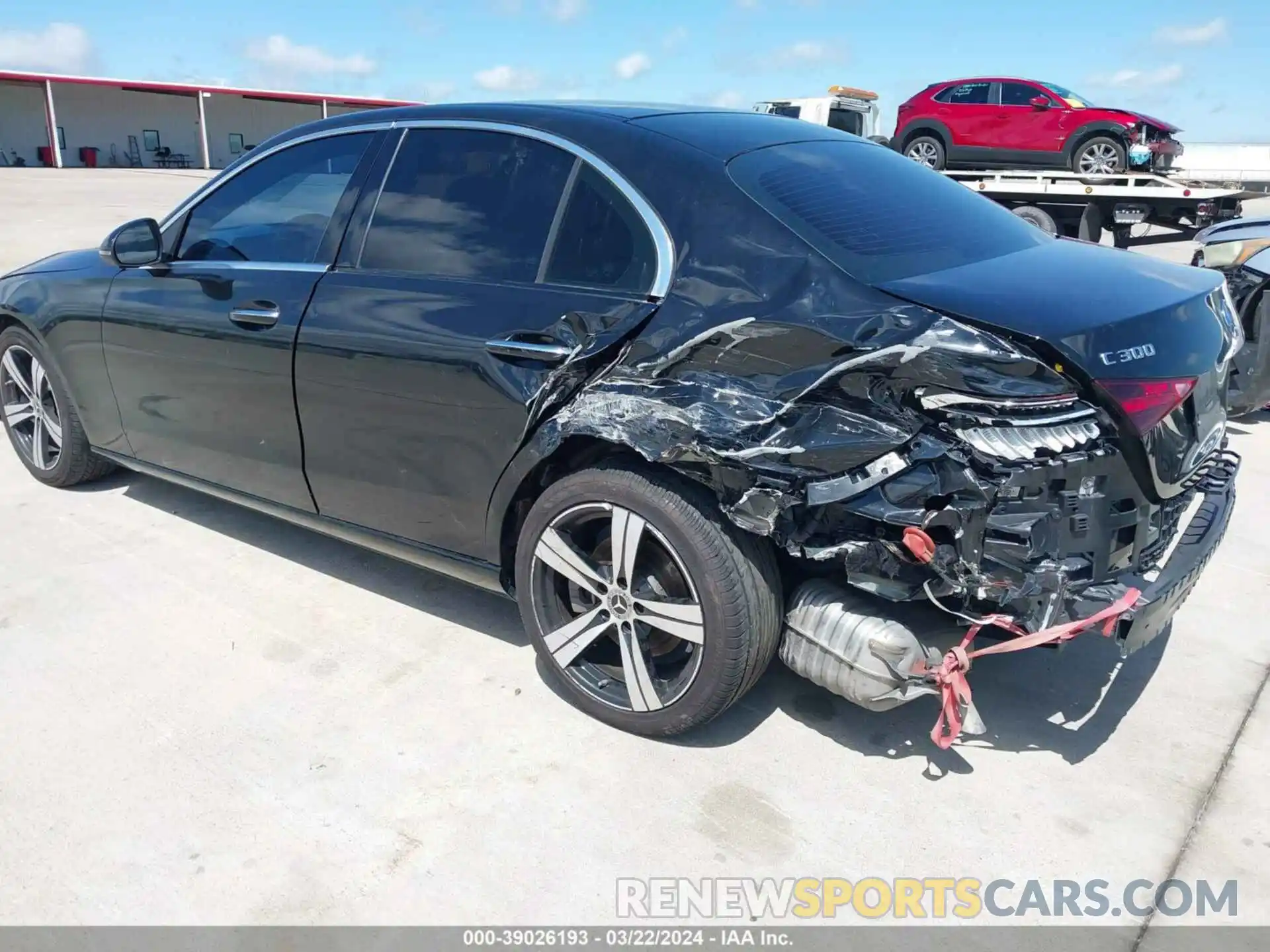 3 Photograph of a damaged car W1KAF4GB9NR037719 MERCEDES-BENZ C 300 2022