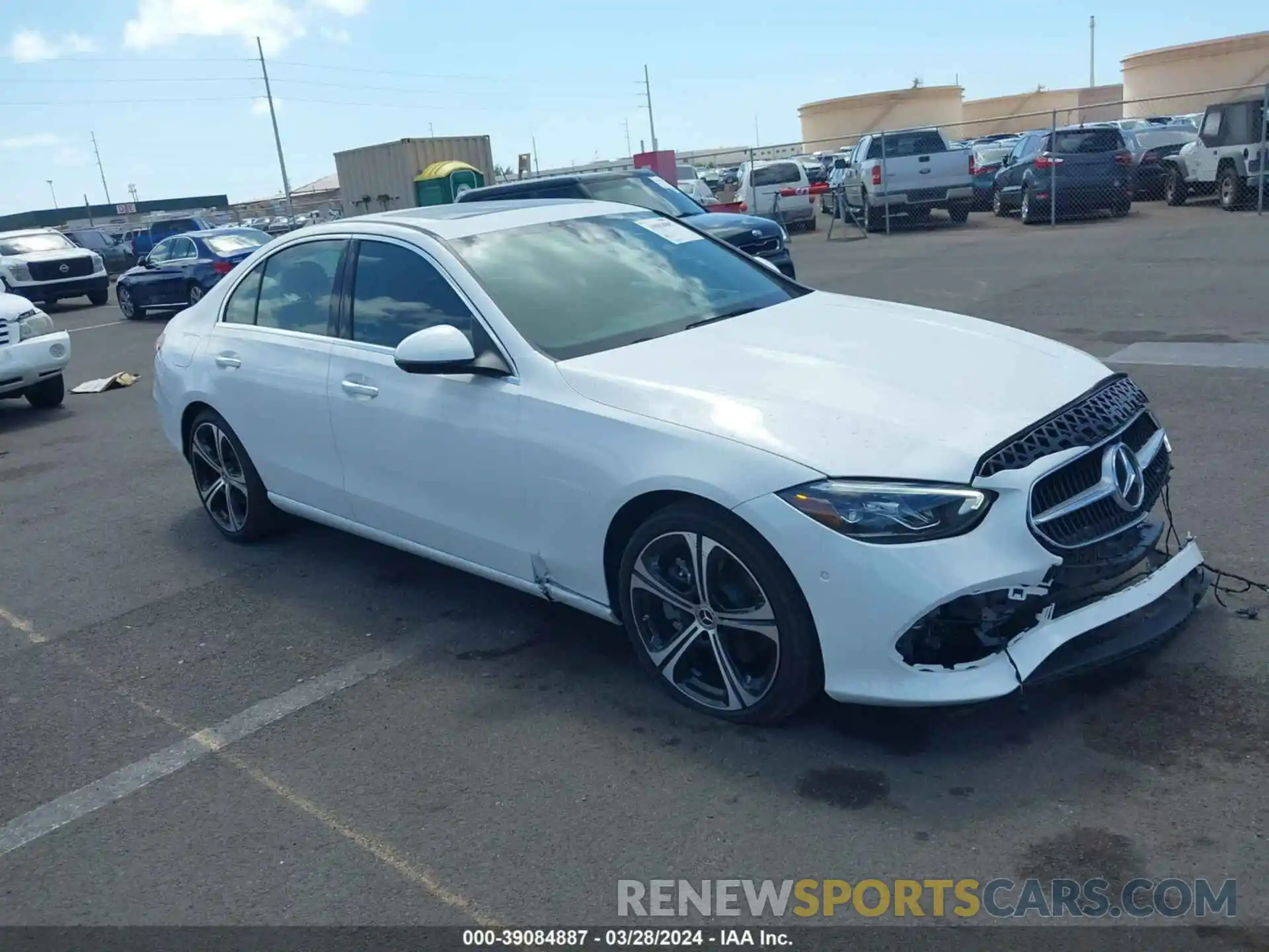 1 Photograph of a damaged car W1KAF4GB3PR125863 MERCEDES-BENZ C 300 2023