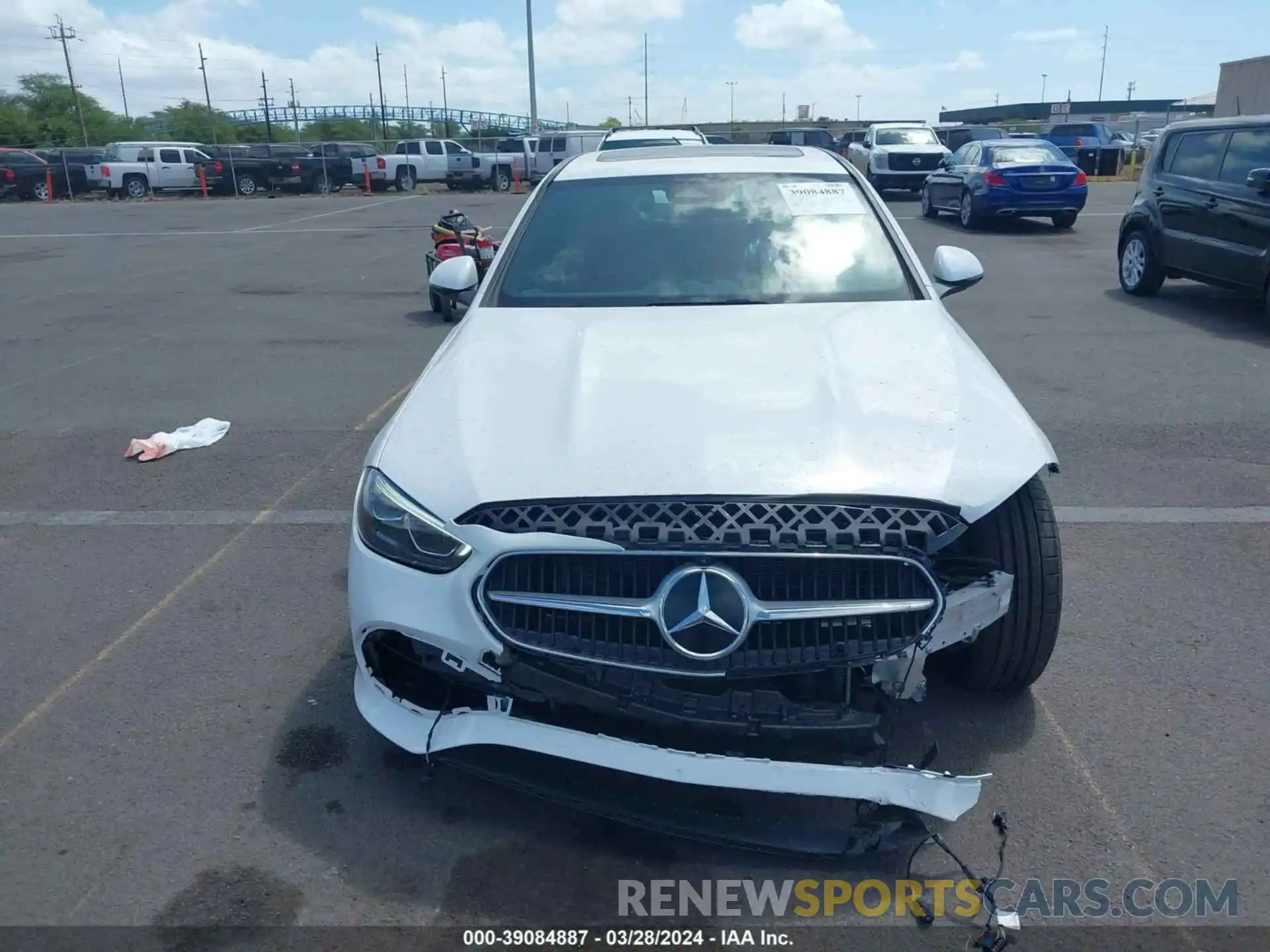 12 Photograph of a damaged car W1KAF4GB3PR125863 MERCEDES-BENZ C 300 2023