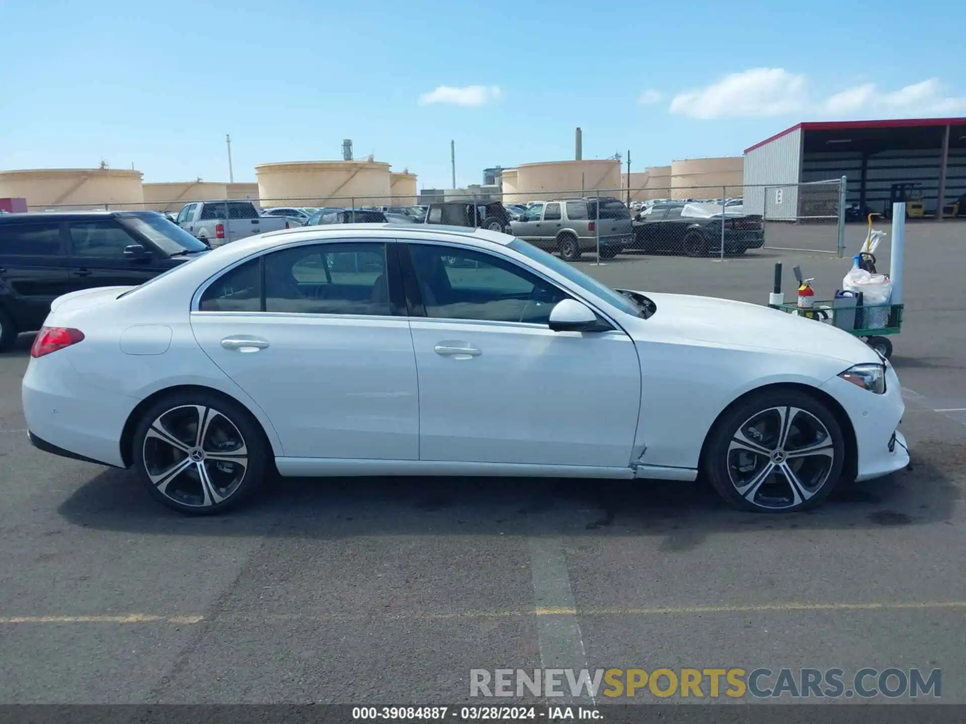 13 Photograph of a damaged car W1KAF4GB3PR125863 MERCEDES-BENZ C 300 2023