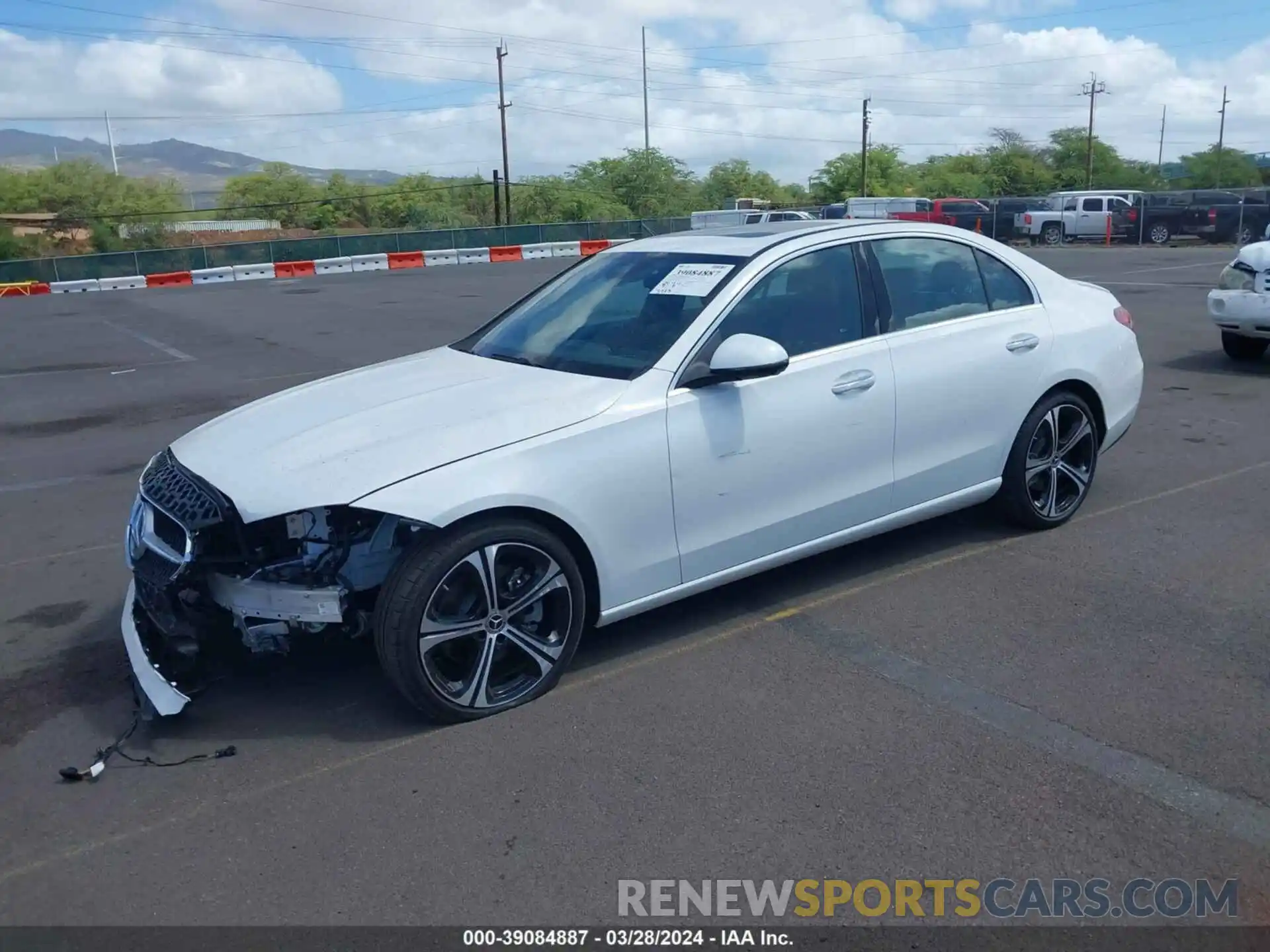 2 Photograph of a damaged car W1KAF4GB3PR125863 MERCEDES-BENZ C 300 2023