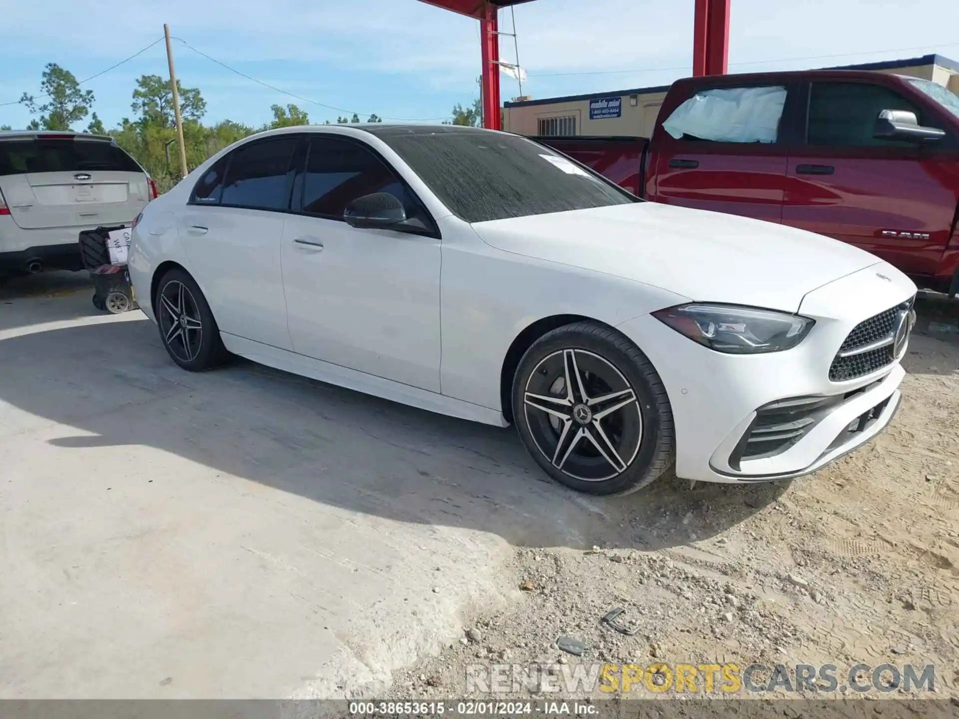 13 Photograph of a damaged car W1KAF4GB5PR106926 MERCEDES-BENZ C 300 2023