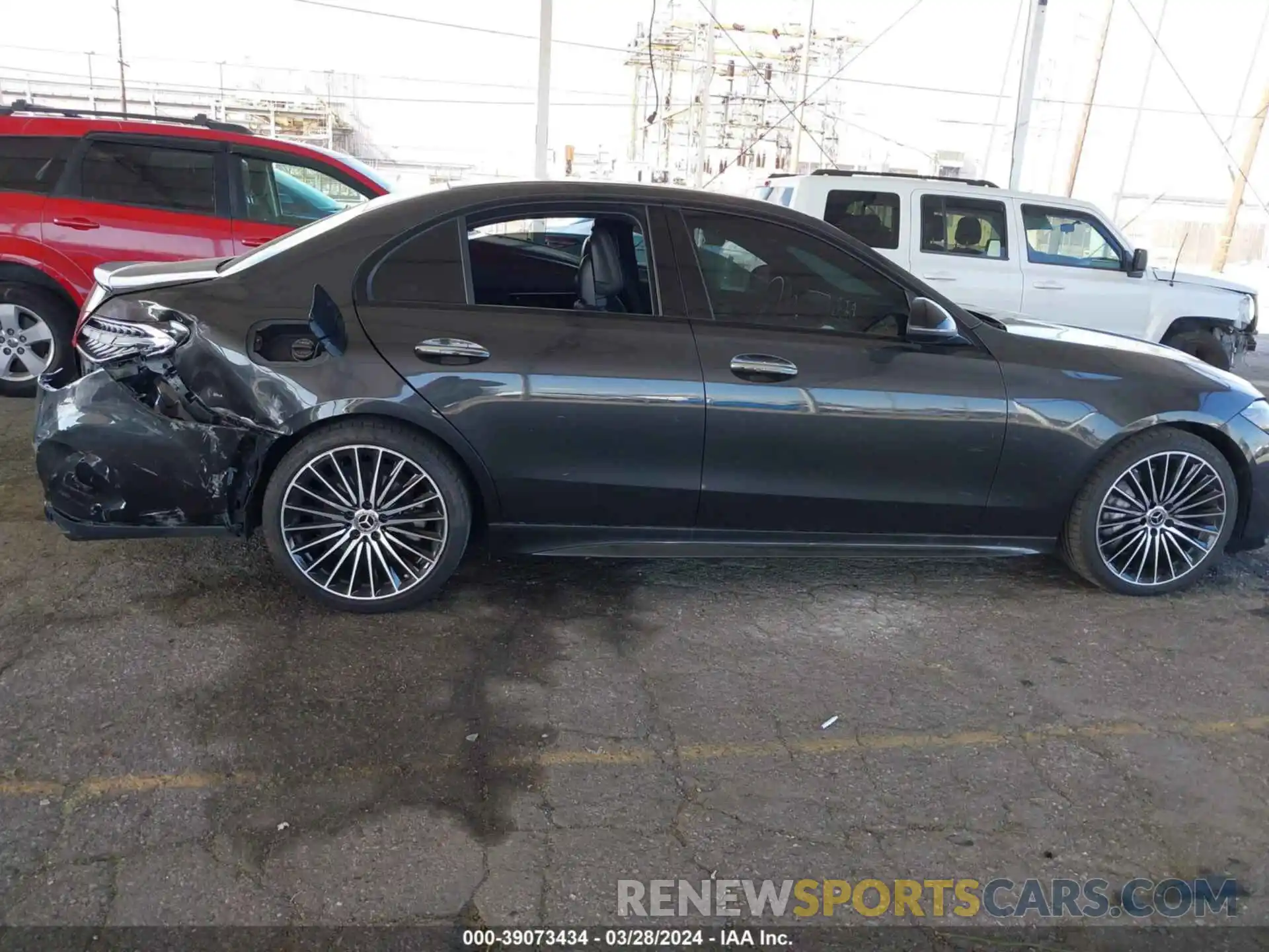 13 Photograph of a damaged car W1KAF4GB9PR104841 MERCEDES-BENZ C 300 2023