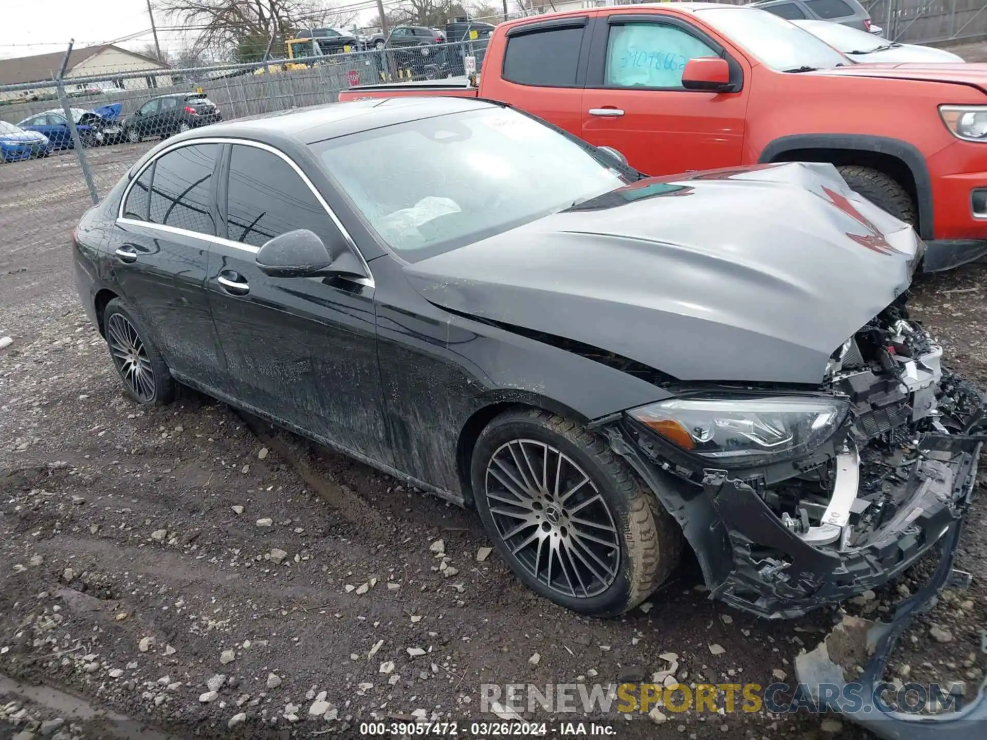 1 Photograph of a damaged car W1KAF4HB1PR124614 MERCEDES-BENZ C 300 2023