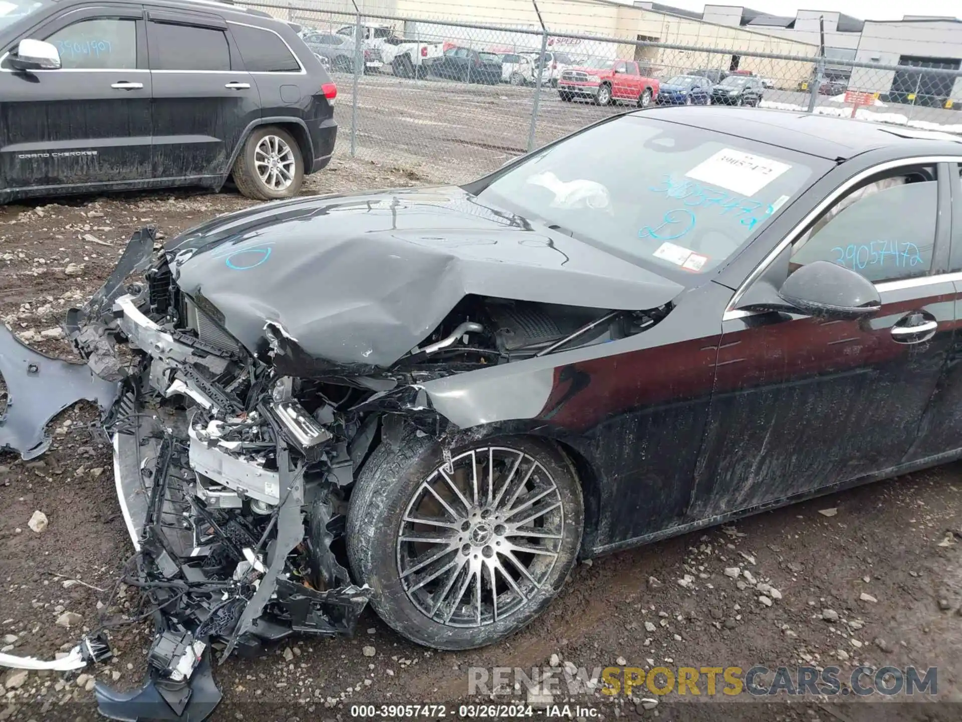 17 Photograph of a damaged car W1KAF4HB1PR124614 MERCEDES-BENZ C 300 2023