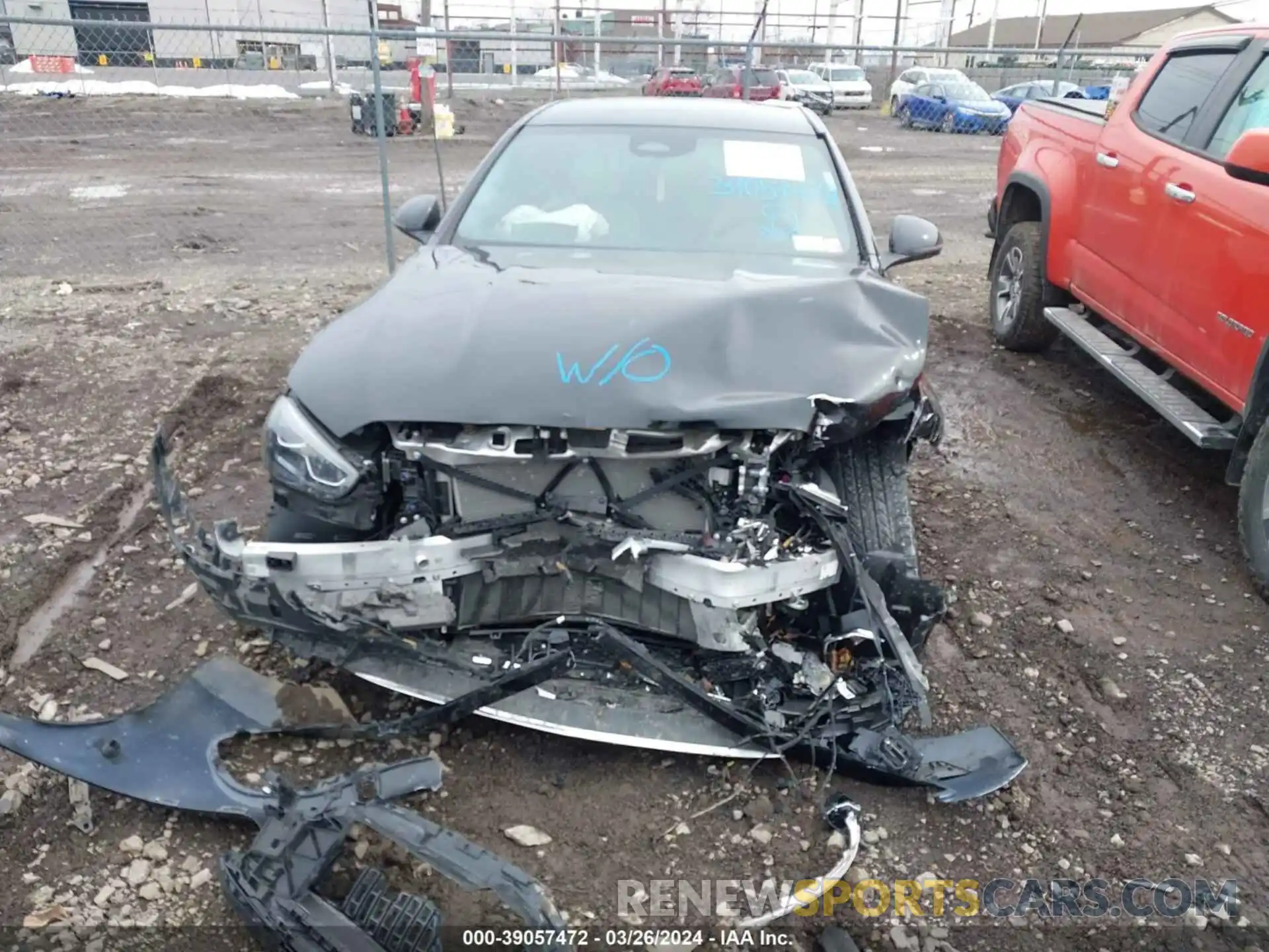 6 Photograph of a damaged car W1KAF4HB1PR124614 MERCEDES-BENZ C 300 2023