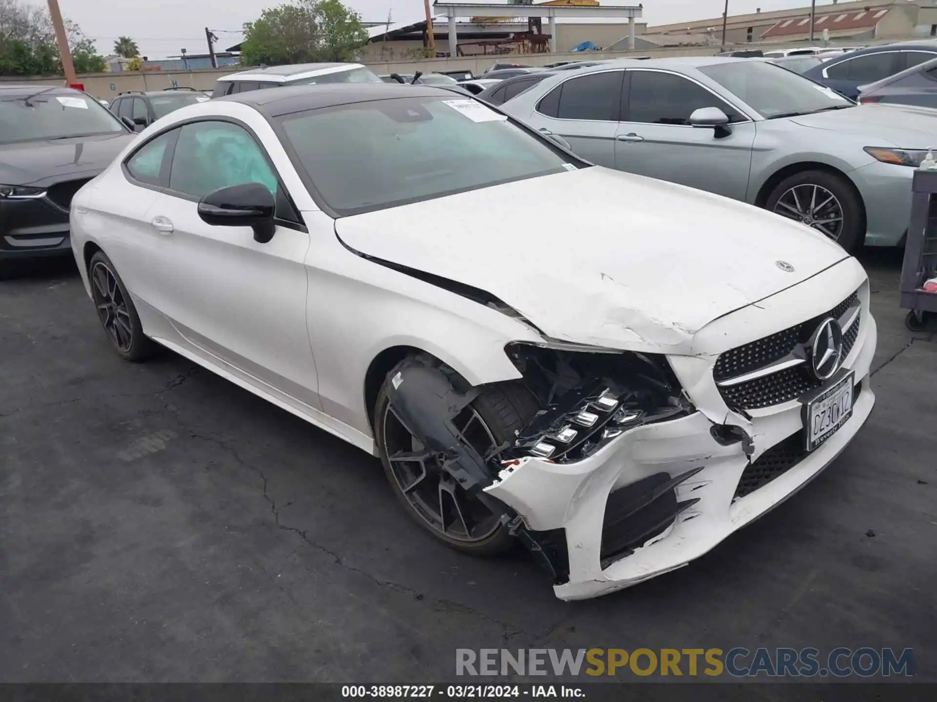 1 Photograph of a damaged car W1KWJ8DB8PG117348 MERCEDES-BENZ C 300 2023