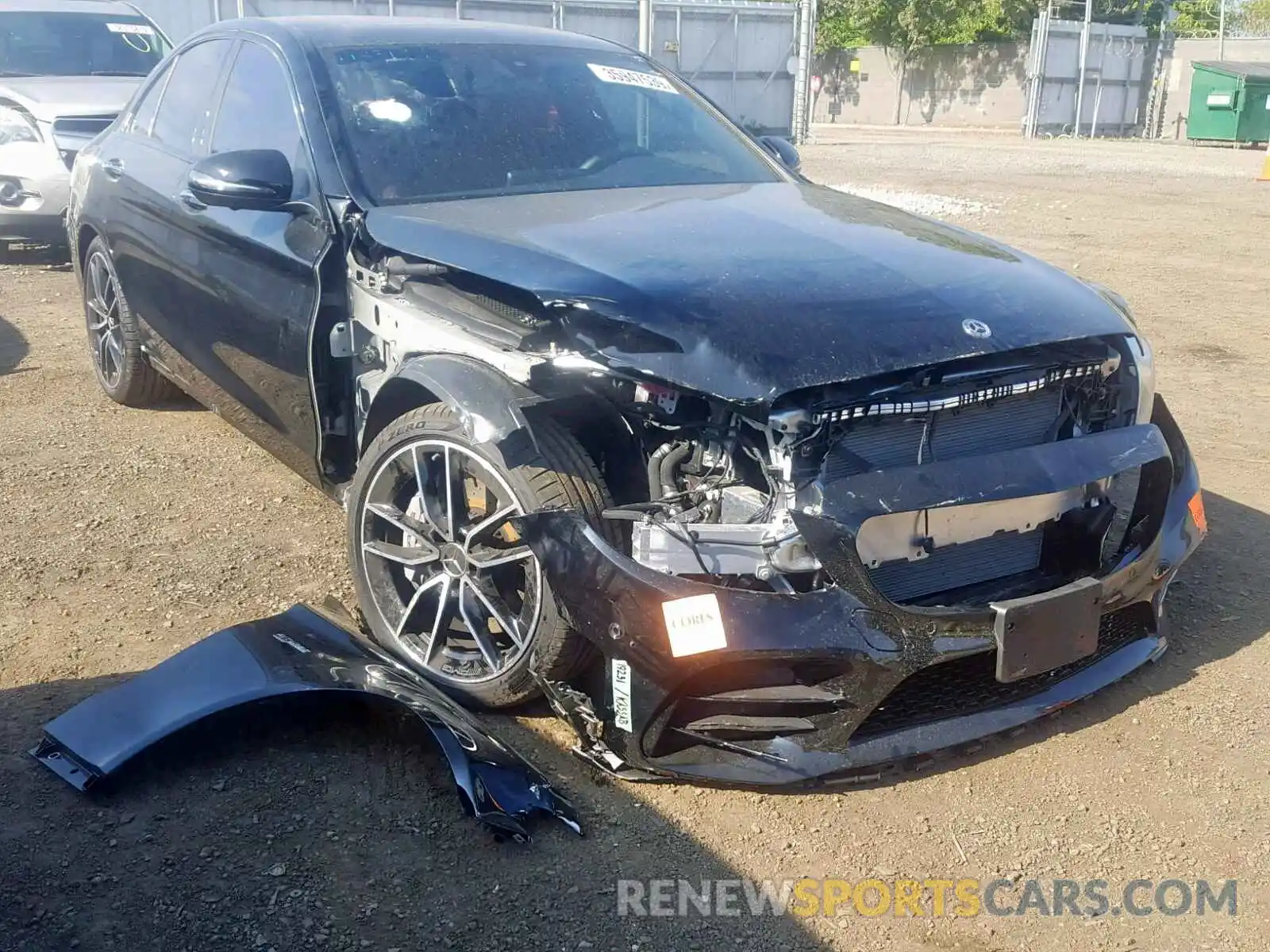 1 Photograph of a damaged car 55SWF6EB0KU311548 MERCEDES-BENZ C 43 AMG 2019