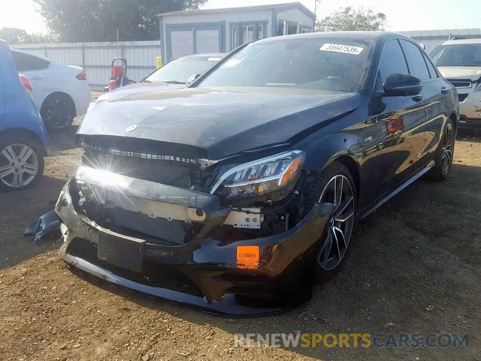 2 Photograph of a damaged car 55SWF6EB0KU311548 MERCEDES-BENZ C 43 AMG 2019