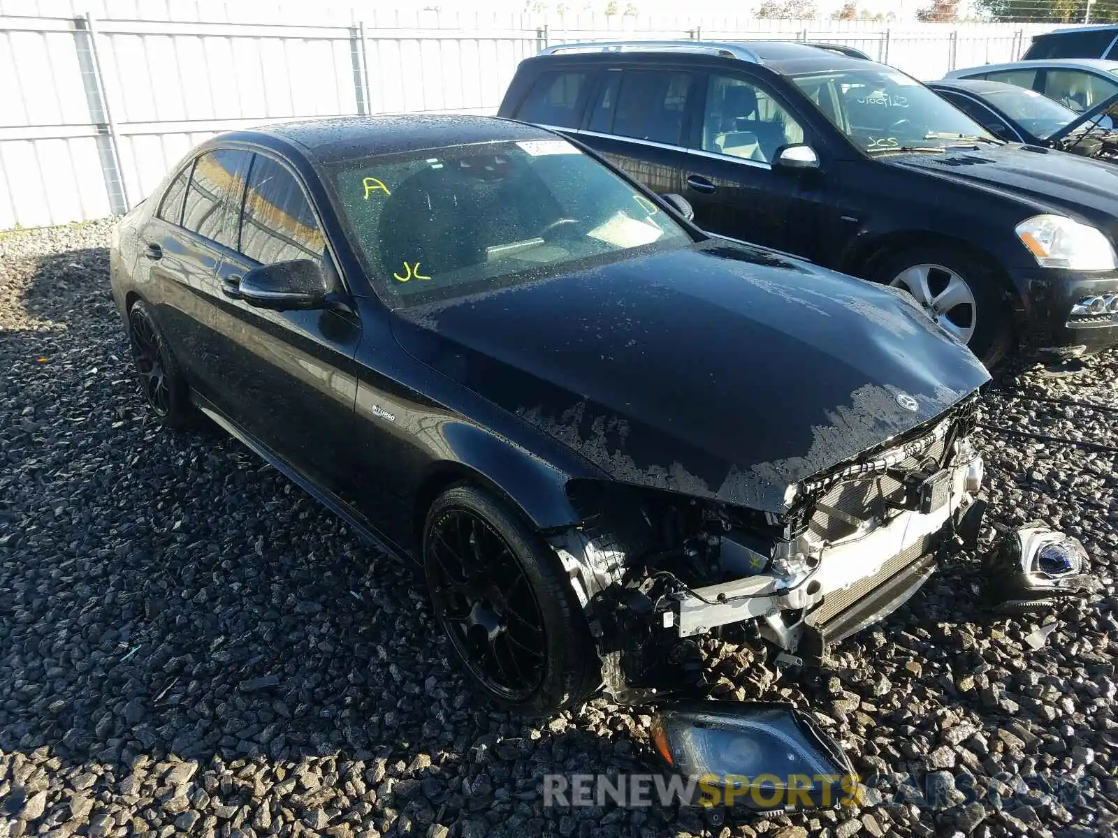 1 Photograph of a damaged car 55SWF6EB2KU320798 MERCEDES-BENZ C 43 AMG 2019