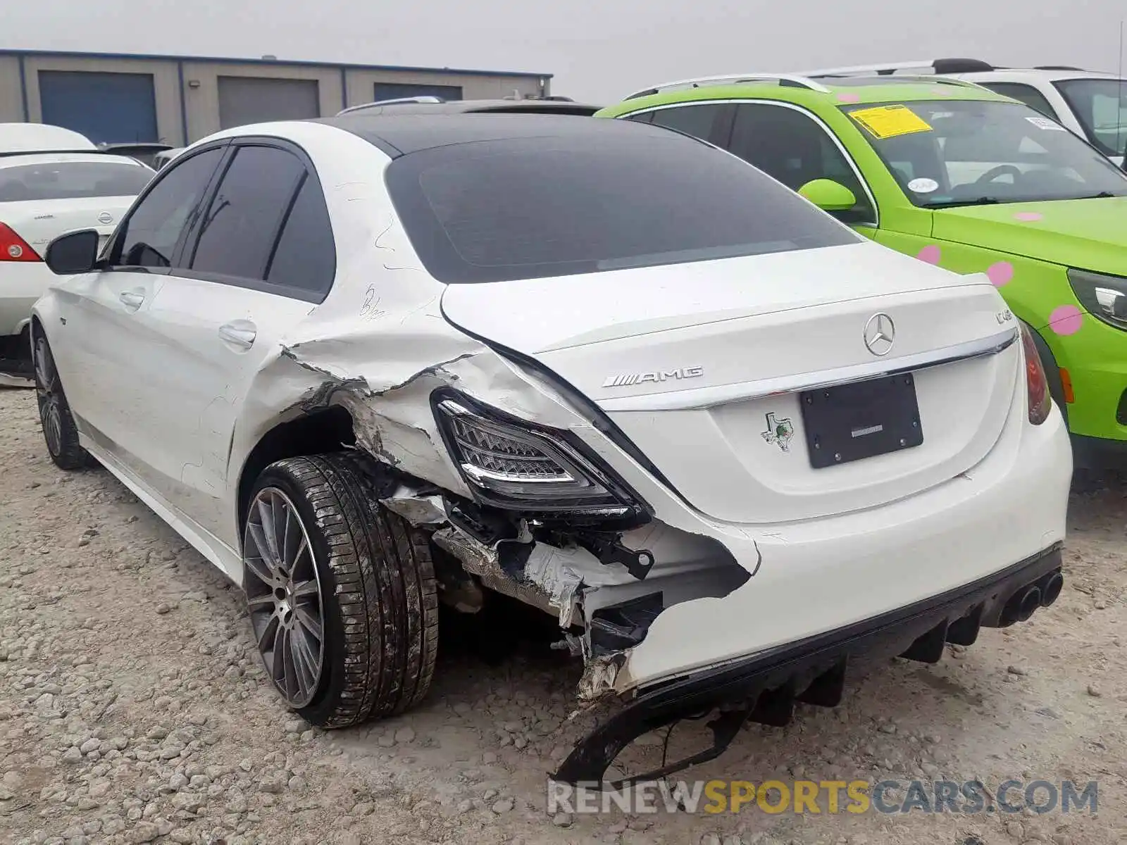 3 Photograph of a damaged car 55SWF6EB5KU294570 MERCEDES-BENZ C 43 AMG 2019