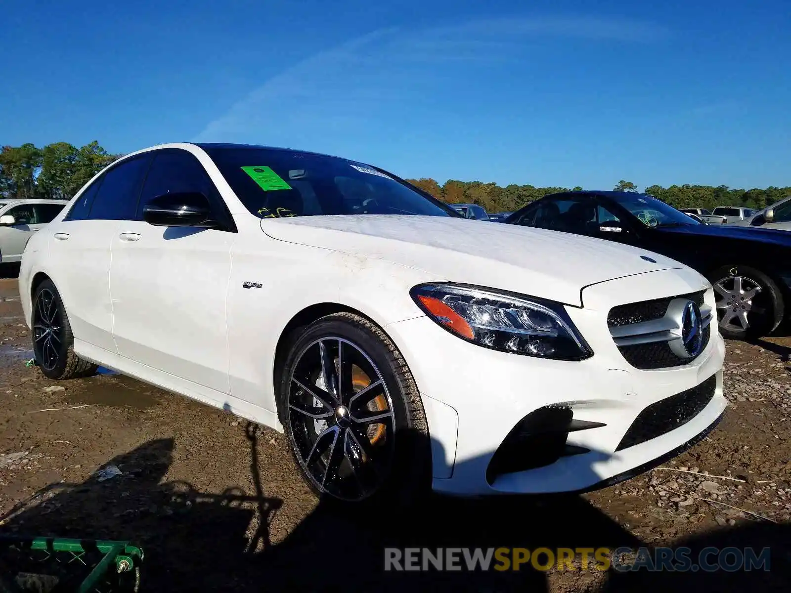 1 Photograph of a damaged car 55SWF6EB6KU284324 MERCEDES-BENZ C 43 AMG 2019