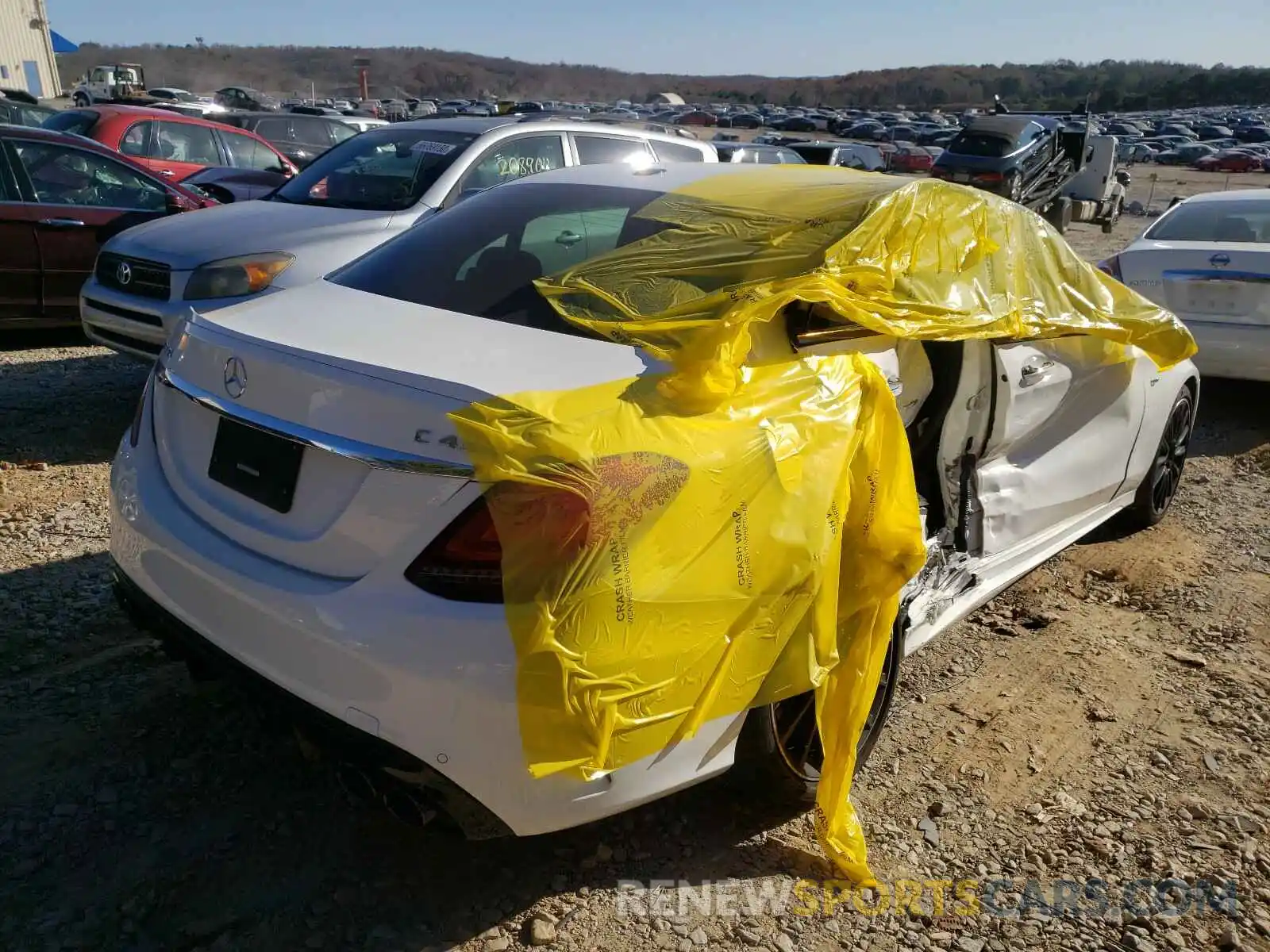 4 Photograph of a damaged car 55SWF6EB6KU296389 MERCEDES-BENZ C 43 AMG 2019