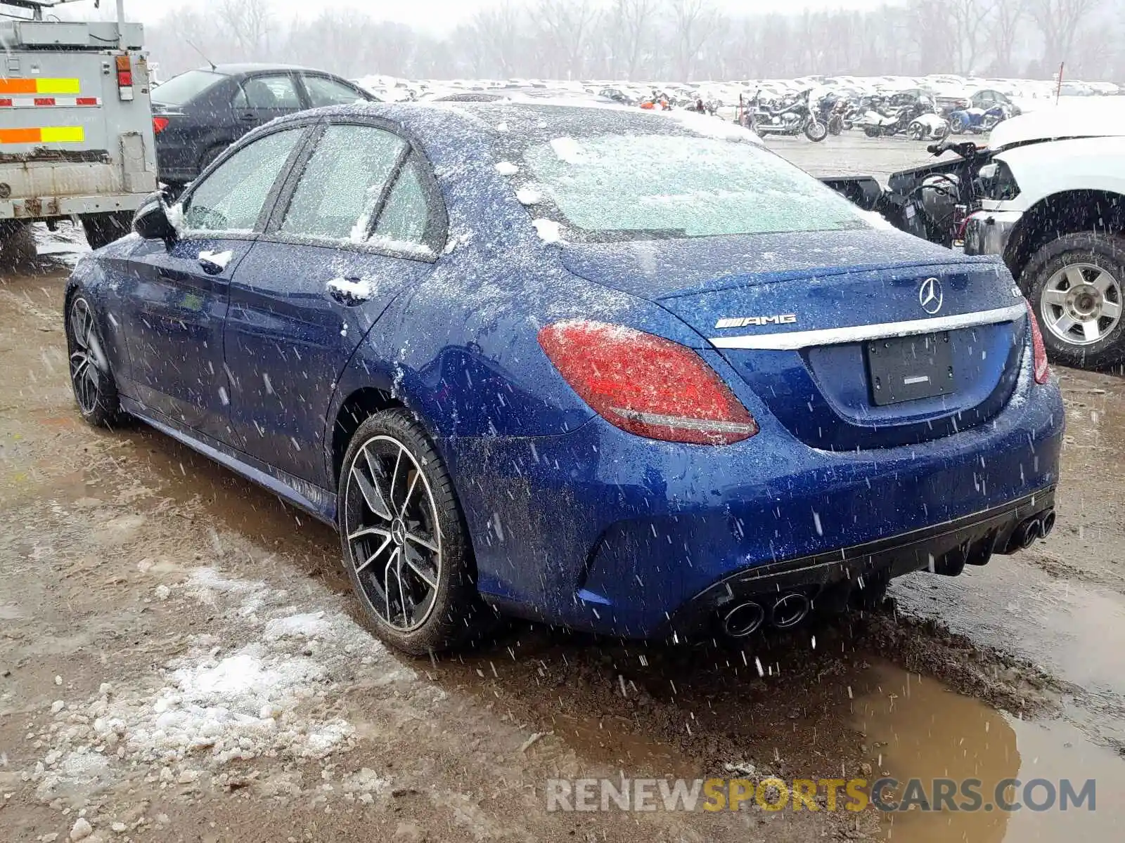 3 Photograph of a damaged car 55SWF6EB8KU318411 MERCEDES-BENZ C 43 AMG 2019