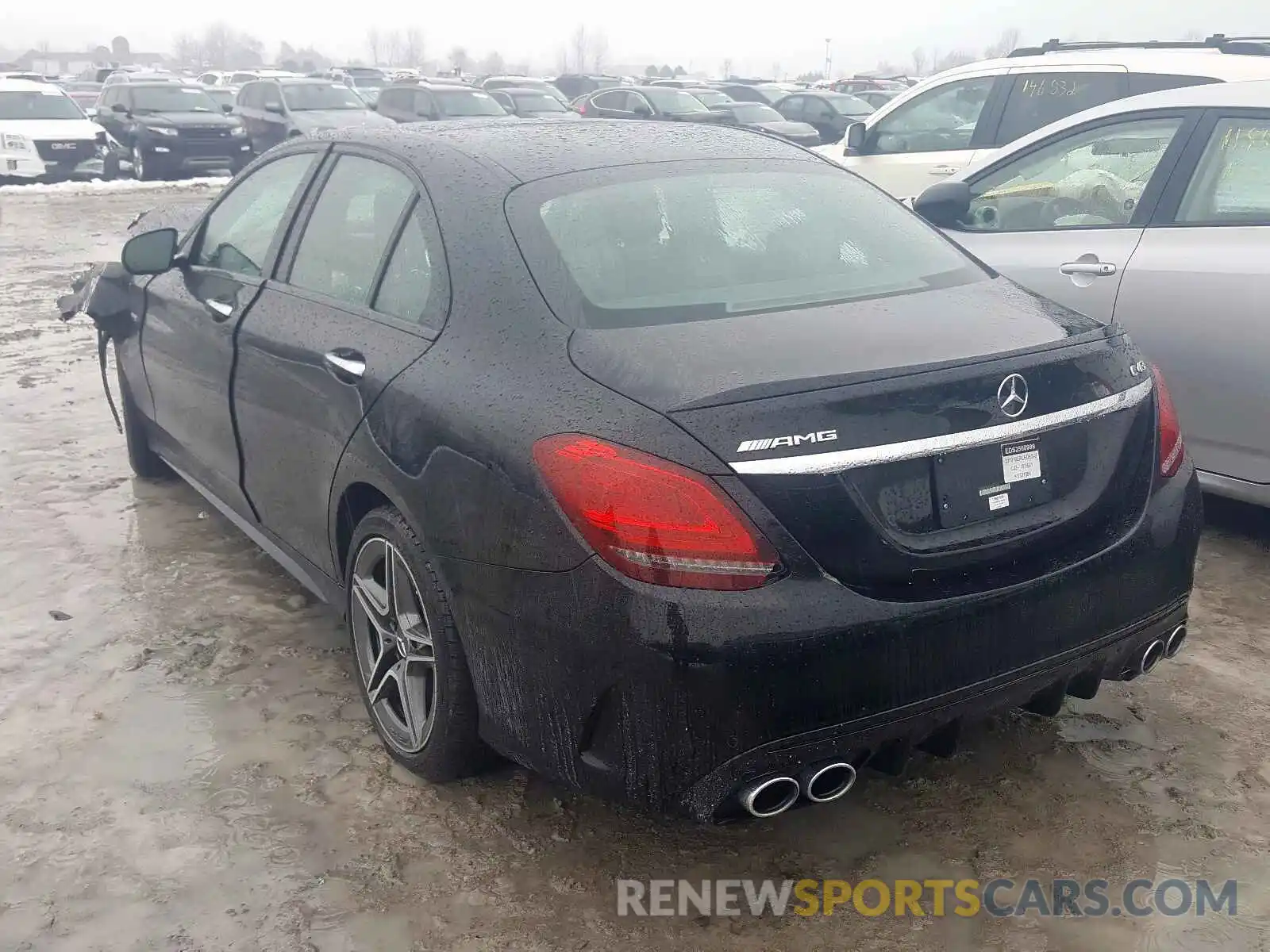 3 Photograph of a damaged car 55SWF6EBXKU321584 MERCEDES-BENZ C 43 AMG 2019