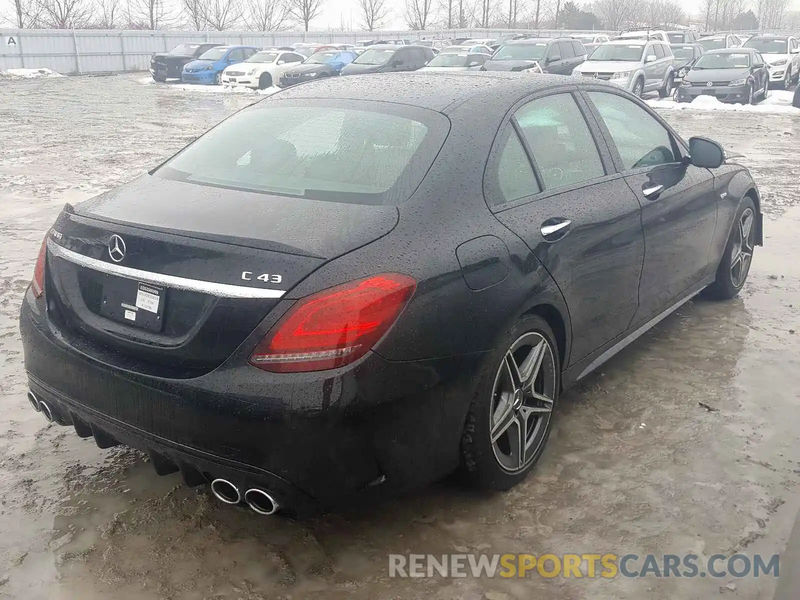 4 Photograph of a damaged car 55SWF6EBXKU321584 MERCEDES-BENZ C 43 AMG 2019