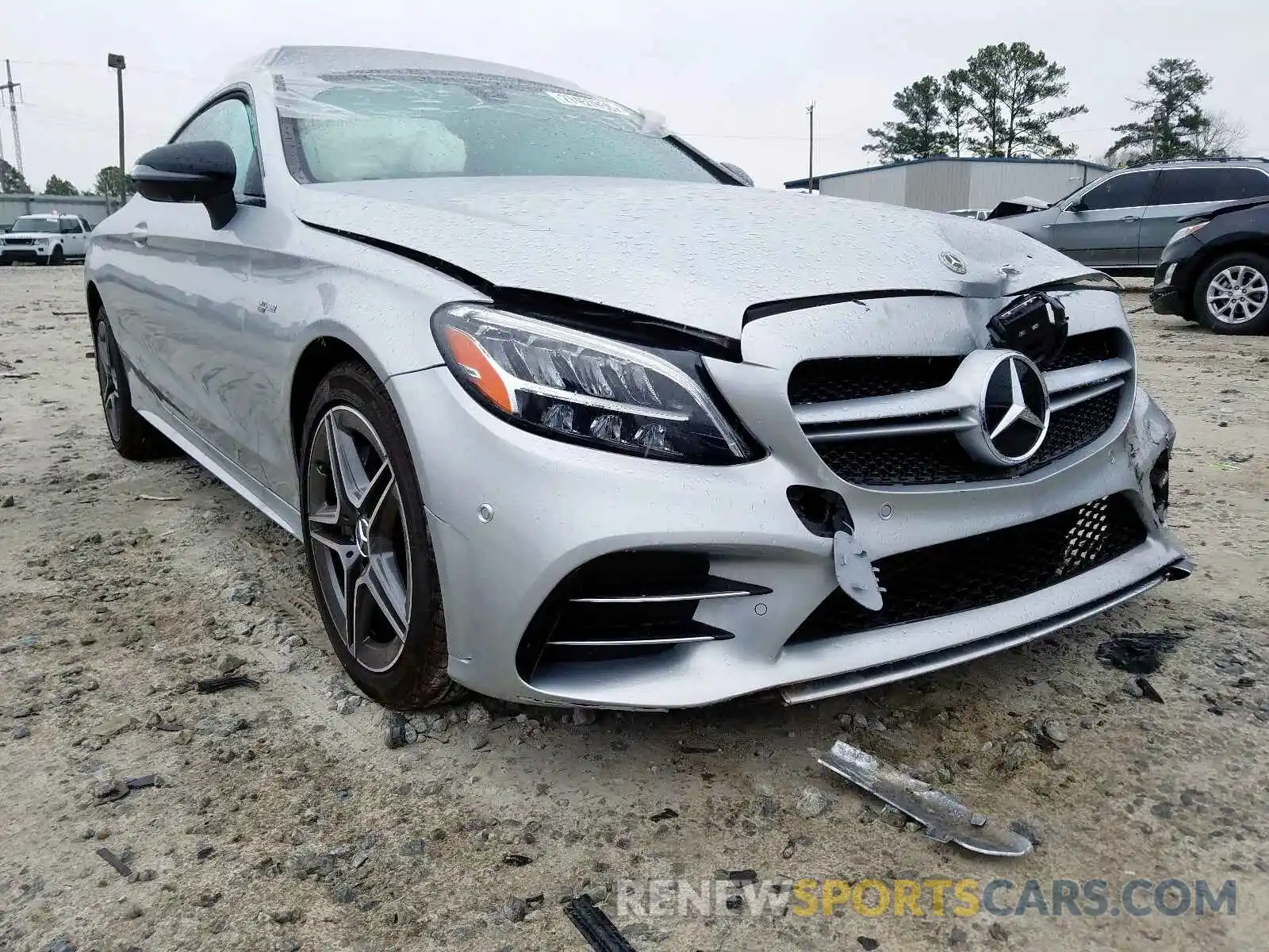 1 Photograph of a damaged car WDDWJ6EB0KF904439 MERCEDES-BENZ C 43 AMG 2019