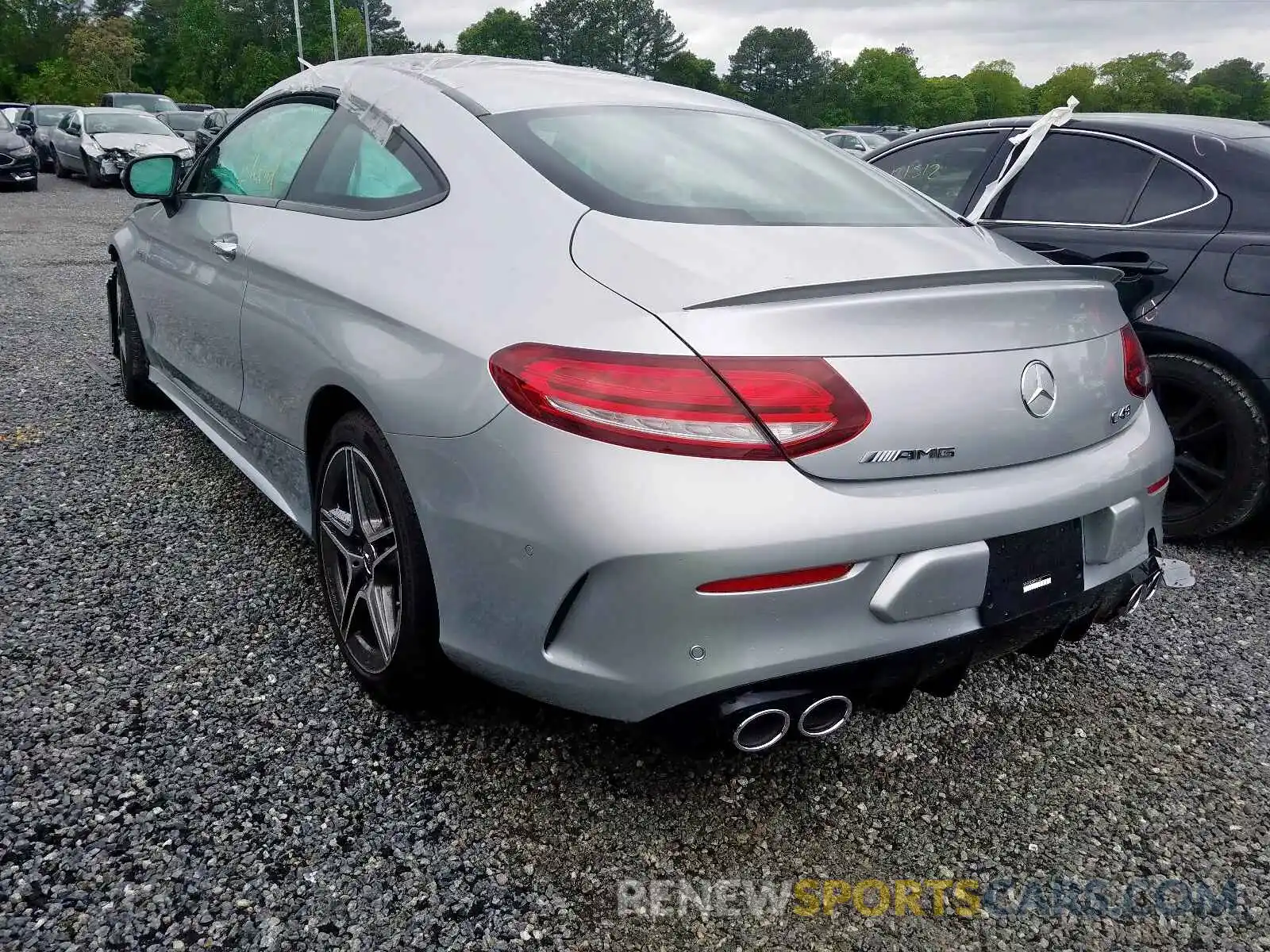 3 Photograph of a damaged car WDDWJ6EB0KF904439 MERCEDES-BENZ C 43 AMG 2019