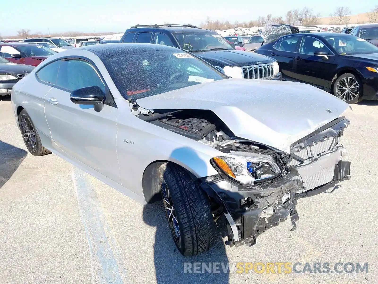 1 Photograph of a damaged car WDDWJ6EB1KF879230 MERCEDES-BENZ C 43 AMG 2019