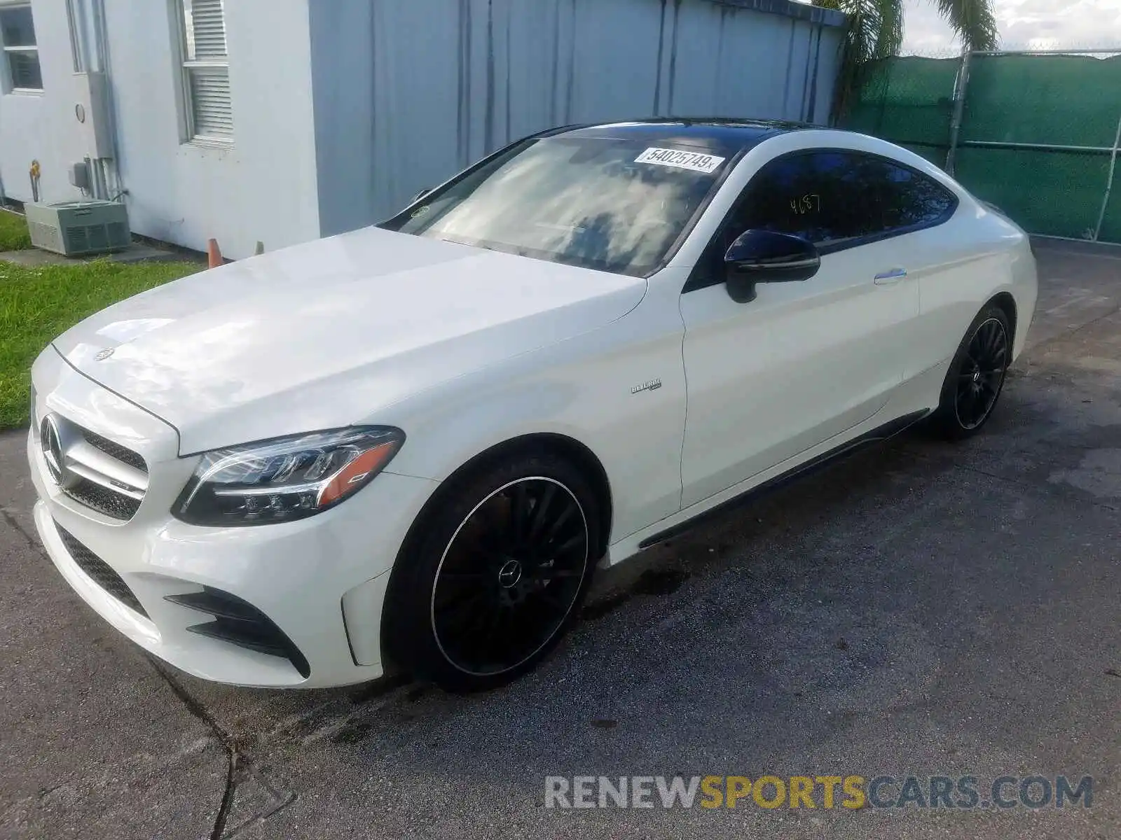 2 Photograph of a damaged car WDDWJ6EB6KF852539 MERCEDES-BENZ C 43 AMG 2019