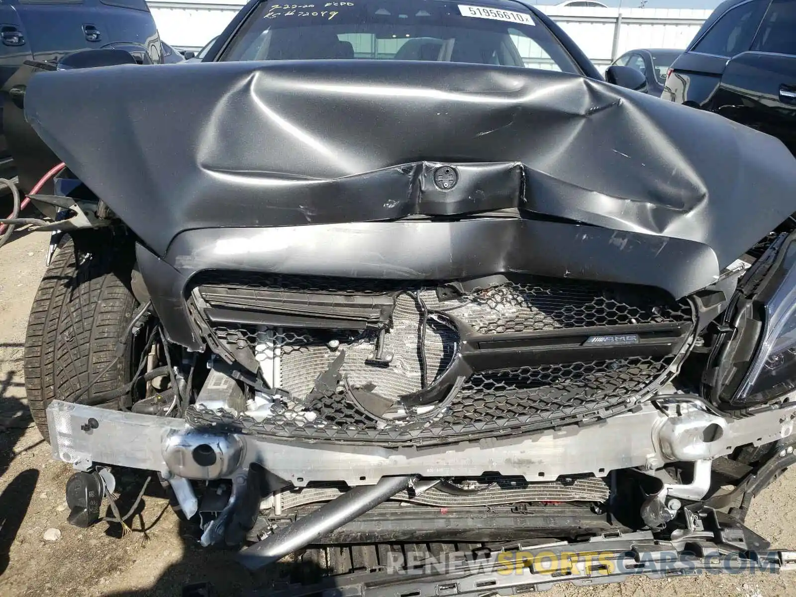 7 Photograph of a damaged car WDDWJ6EB8KF853725 MERCEDES-BENZ C 43 AMG 2019
