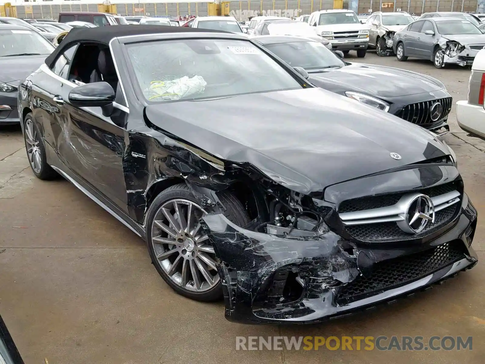 1 Photograph of a damaged car WDDWK6EB2KF813735 MERCEDES-BENZ C 43 AMG 2019