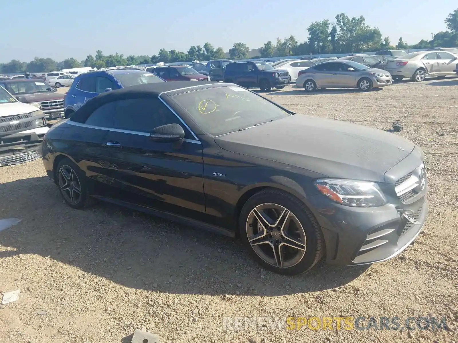 1 Photograph of a damaged car WDDWK6EB6KF843921 MERCEDES-BENZ C 43 AMG 2019