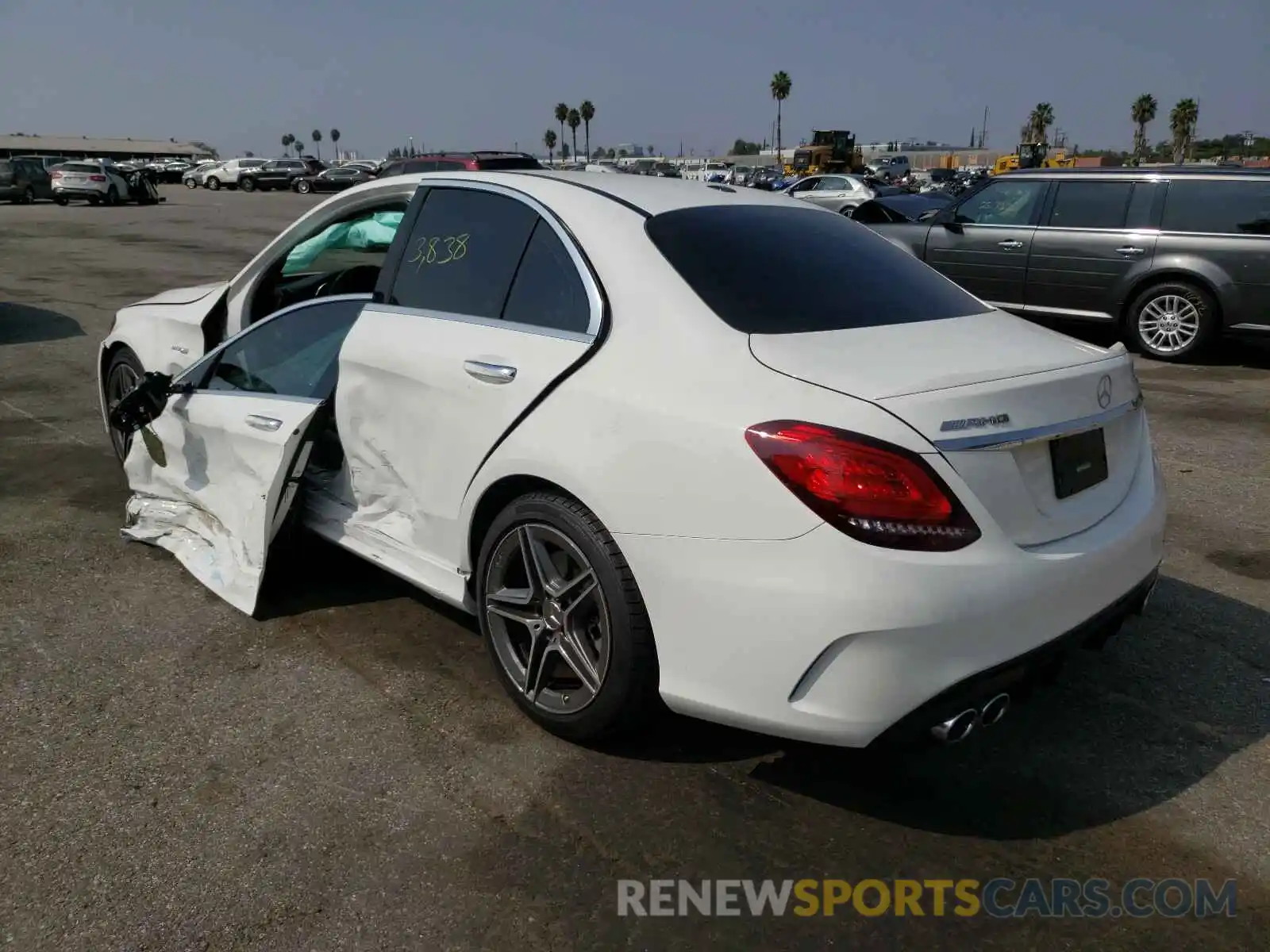 3 Photograph of a damaged car 55SWF6EB7LU330017 MERCEDES-BENZ C 43 AMG 2020