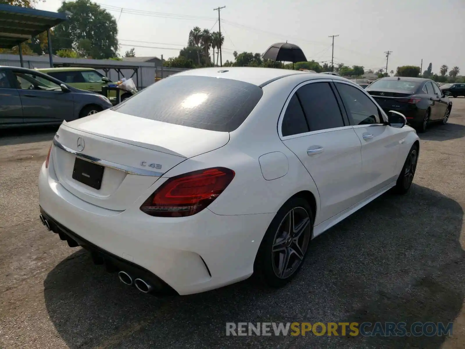 4 Photograph of a damaged car 55SWF6EB7LU330017 MERCEDES-BENZ C 43 AMG 2020