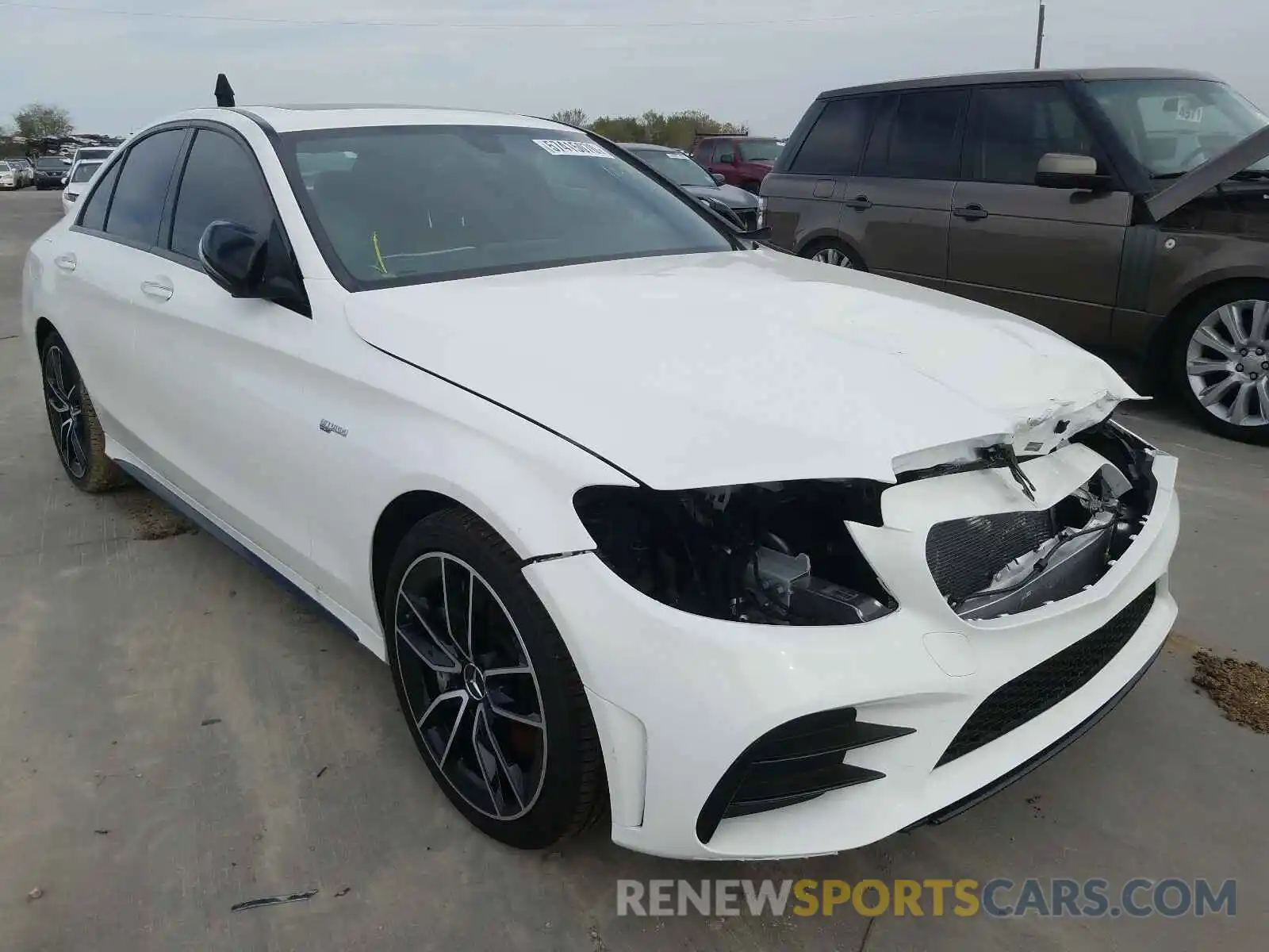 1 Photograph of a damaged car W1KWF6EB8LR587043 MERCEDES-BENZ C 43 AMG 2020