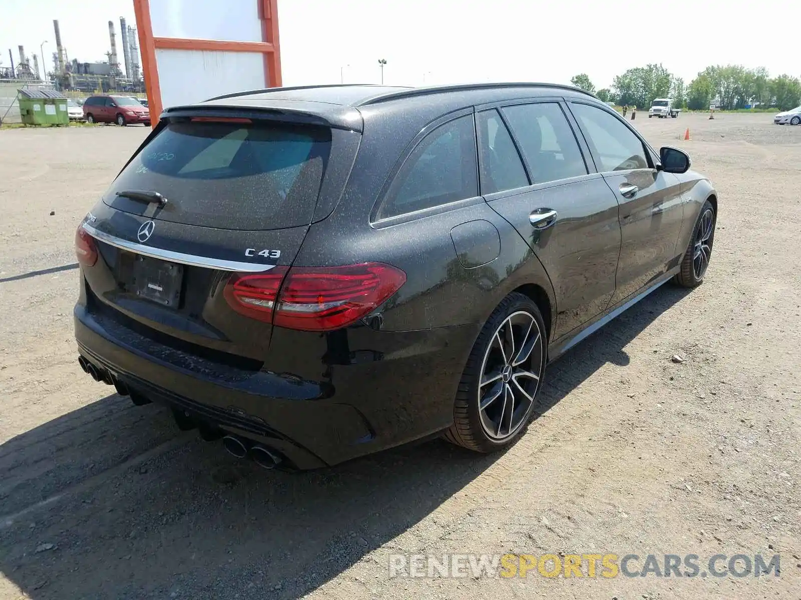 3 Фотография поврежденного автомобиля WDDWH6EB4LF975124 MERCEDES-BENZ C 43 AMG 2020