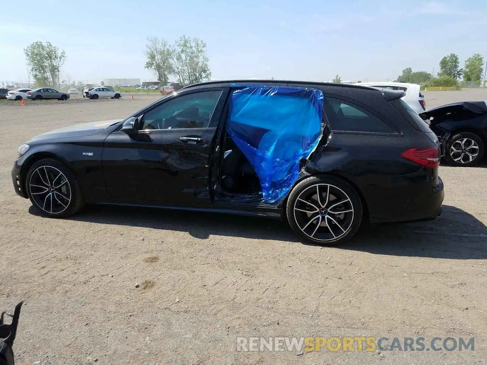 8 Photograph of a damaged car WDDWH6EB4LF975124 MERCEDES-BENZ C 43 AMG 2020