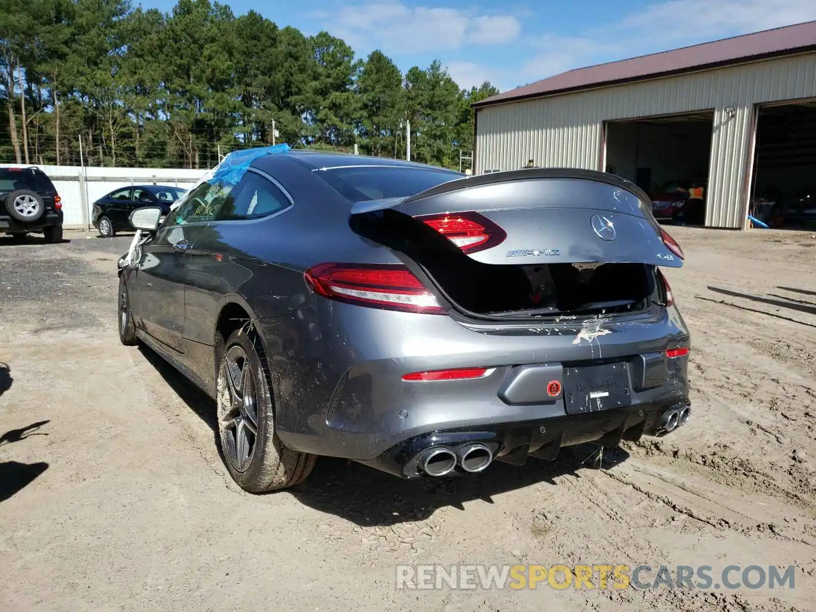 3 Photograph of a damaged car WDDWJ6EB5LF957526 MERCEDES-BENZ C 43 AMG 2020