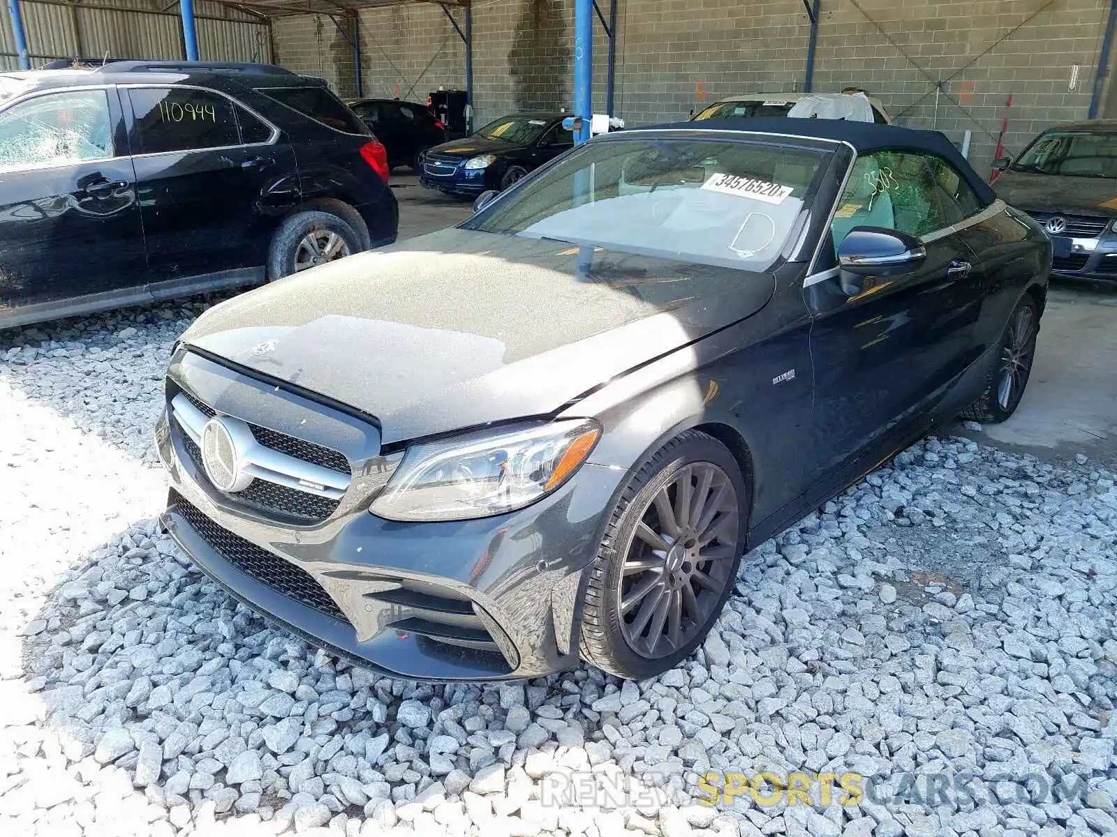 2 Photograph of a damaged car WDDWK6EB6LF956737 MERCEDES-BENZ C 43 AMG 2020