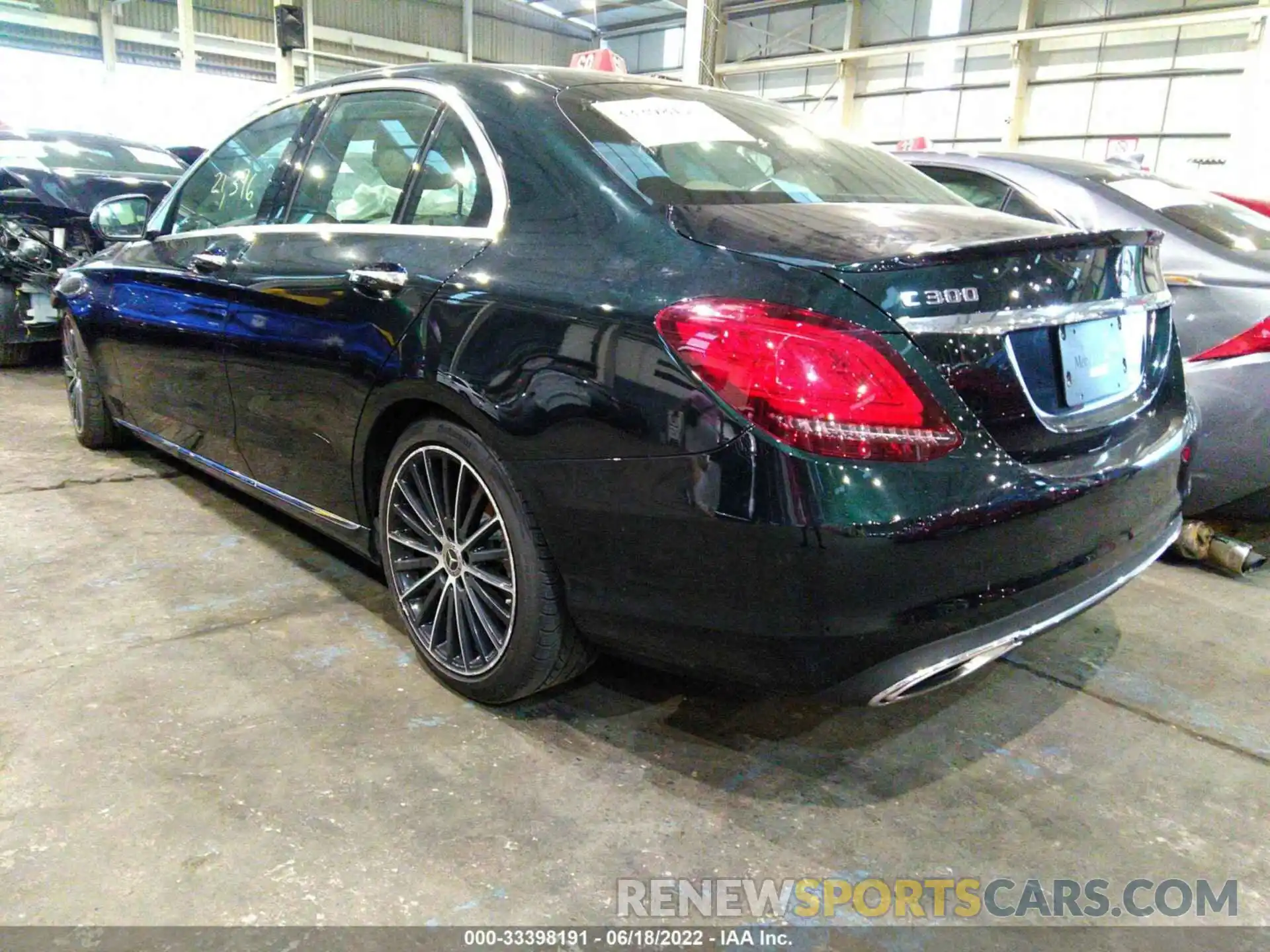 3 Photograph of a damaged car 00SWF8DB8KU316154 MERCEDES-BENZ C-CLASS 2019