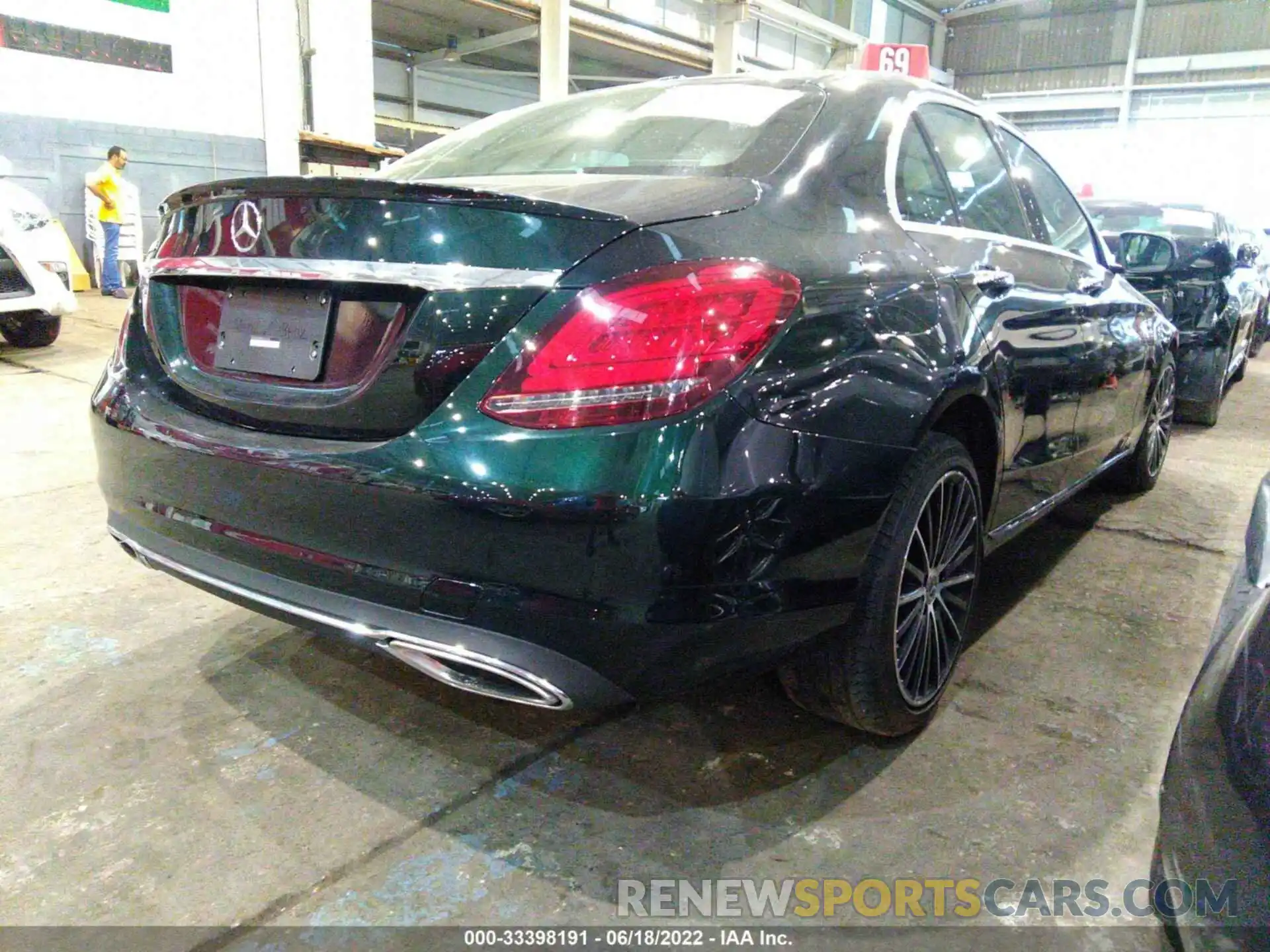 4 Photograph of a damaged car 00SWF8DB8KU316154 MERCEDES-BENZ C-CLASS 2019