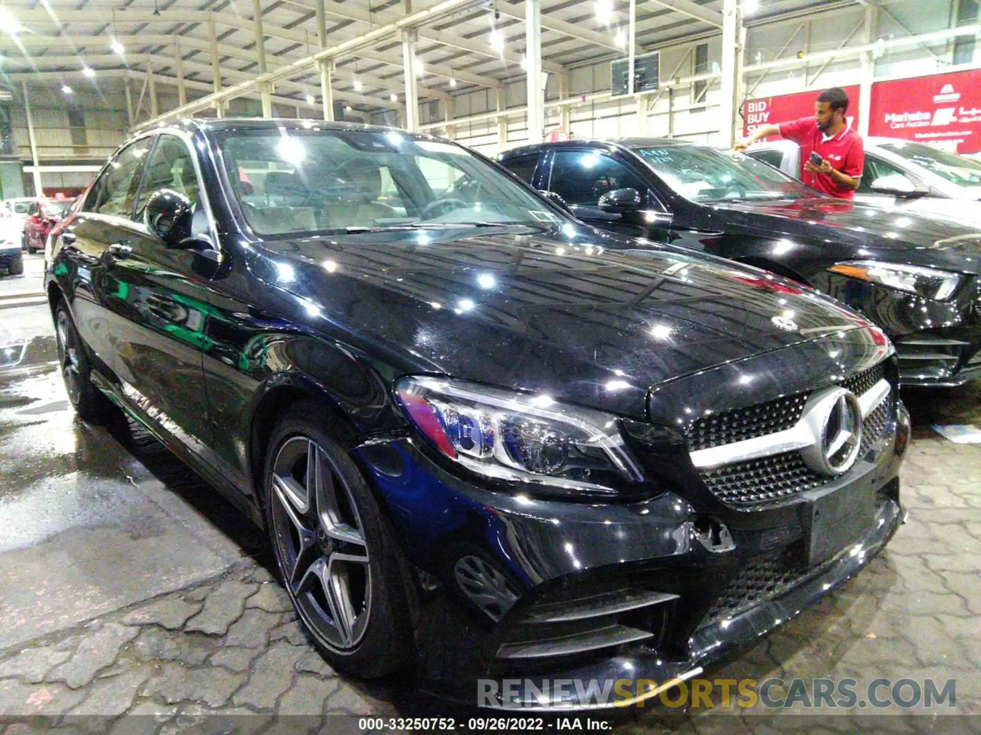 1 Photograph of a damaged car 00SWF8EB0KU301520 MERCEDES-BENZ C-CLASS 2019