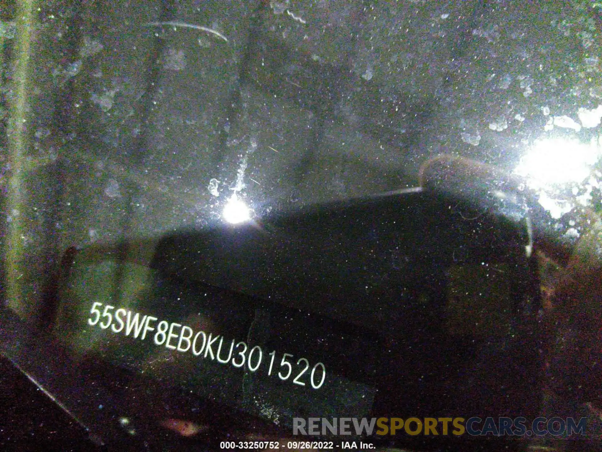 9 Photograph of a damaged car 00SWF8EB0KU301520 MERCEDES-BENZ C-CLASS 2019