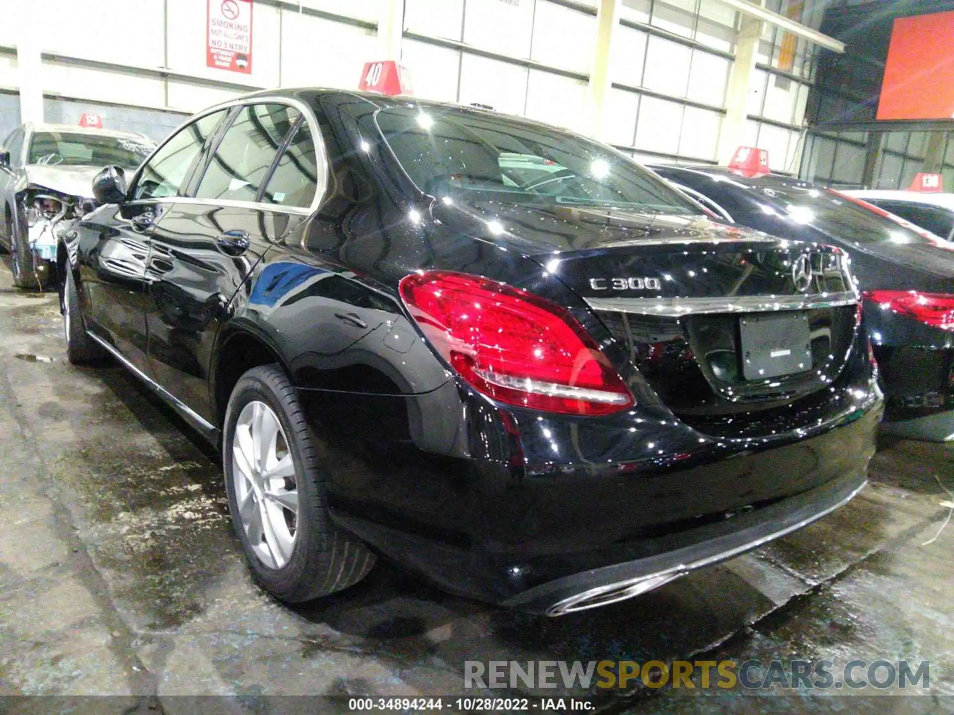 3 Photograph of a damaged car 00SWF8EB2KU316035 MERCEDES-BENZ C-CLASS 2019