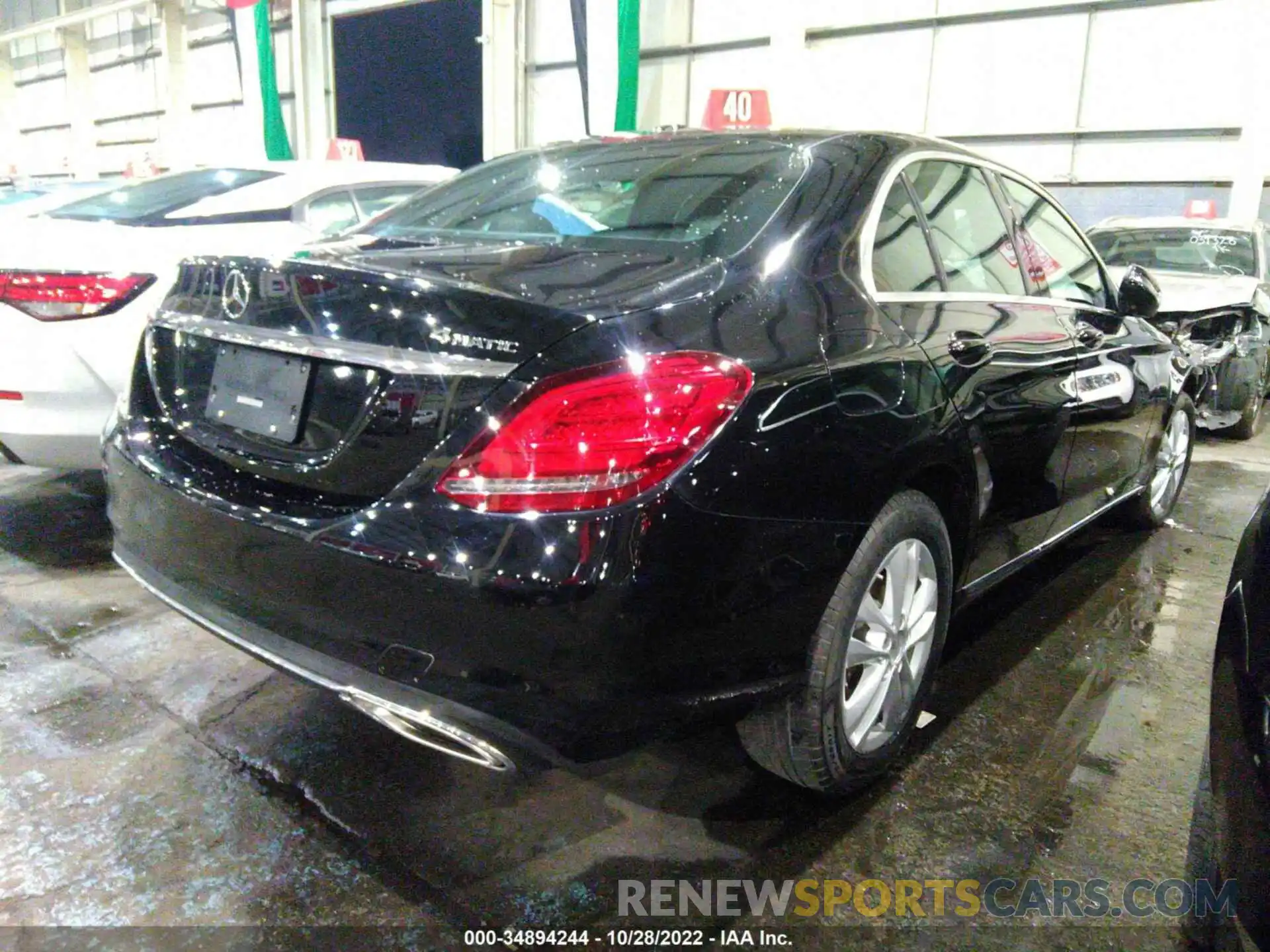 4 Photograph of a damaged car 00SWF8EB2KU316035 MERCEDES-BENZ C-CLASS 2019