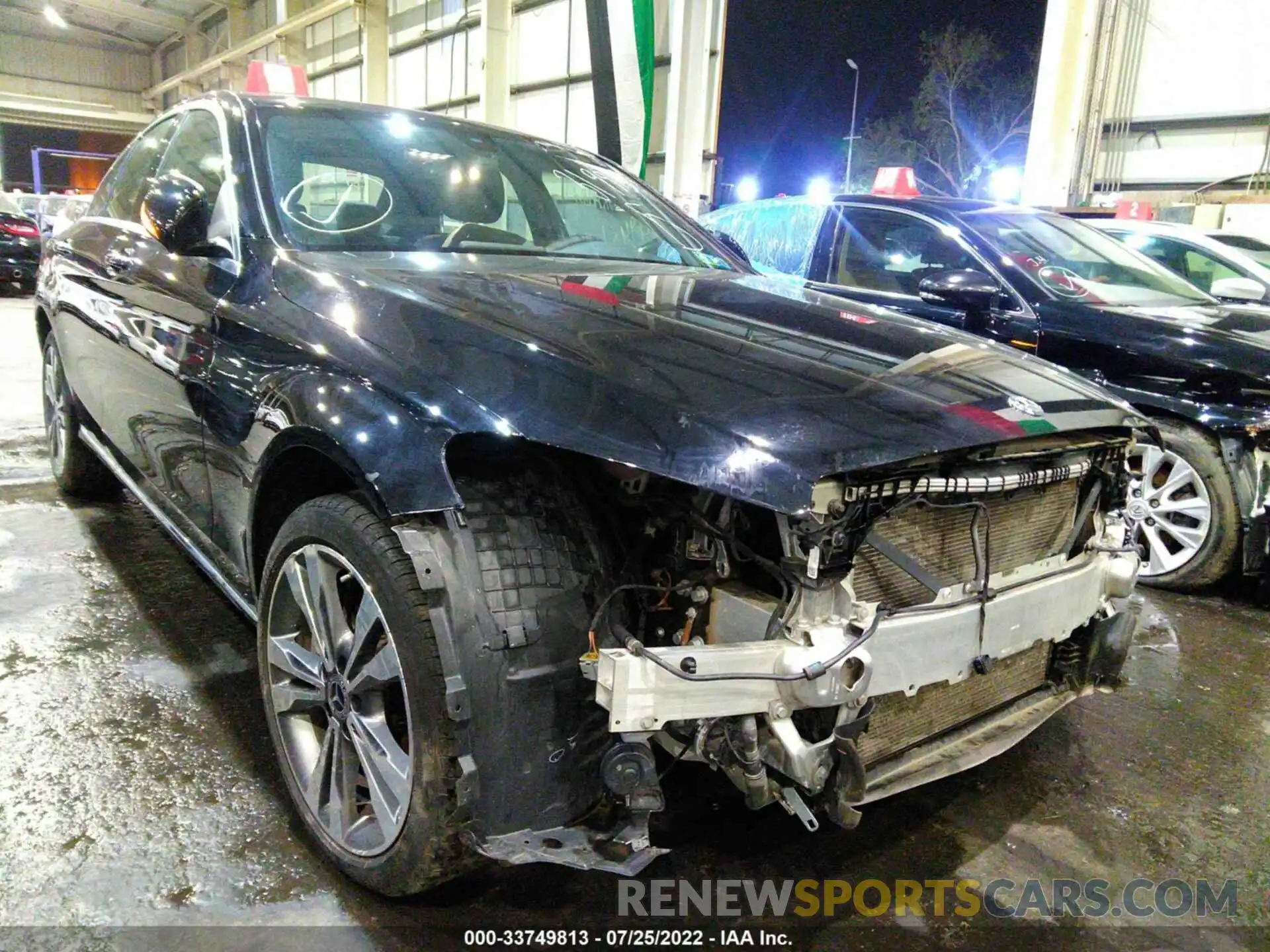 1 Photograph of a damaged car 00SWF8EBXKU319913 MERCEDES-BENZ C-CLASS 2019