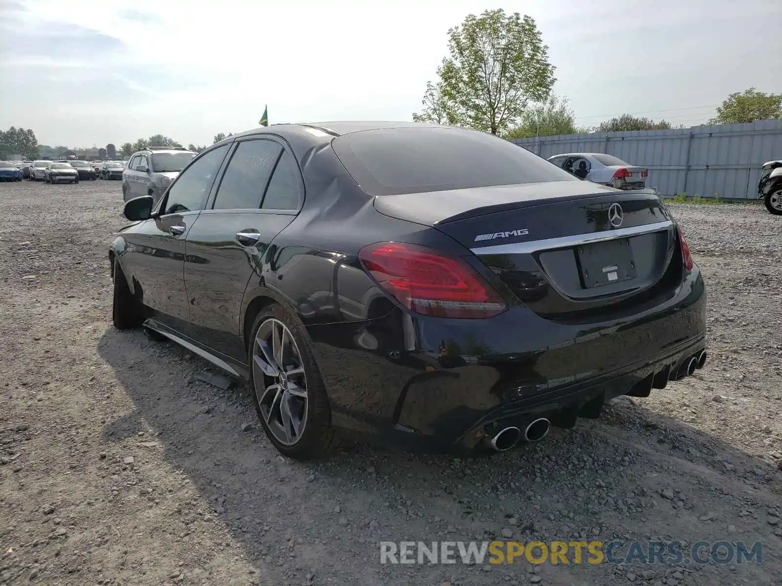 3 Photograph of a damaged car 55SWF6EB0KU285923 MERCEDES-BENZ C CLASS 2019