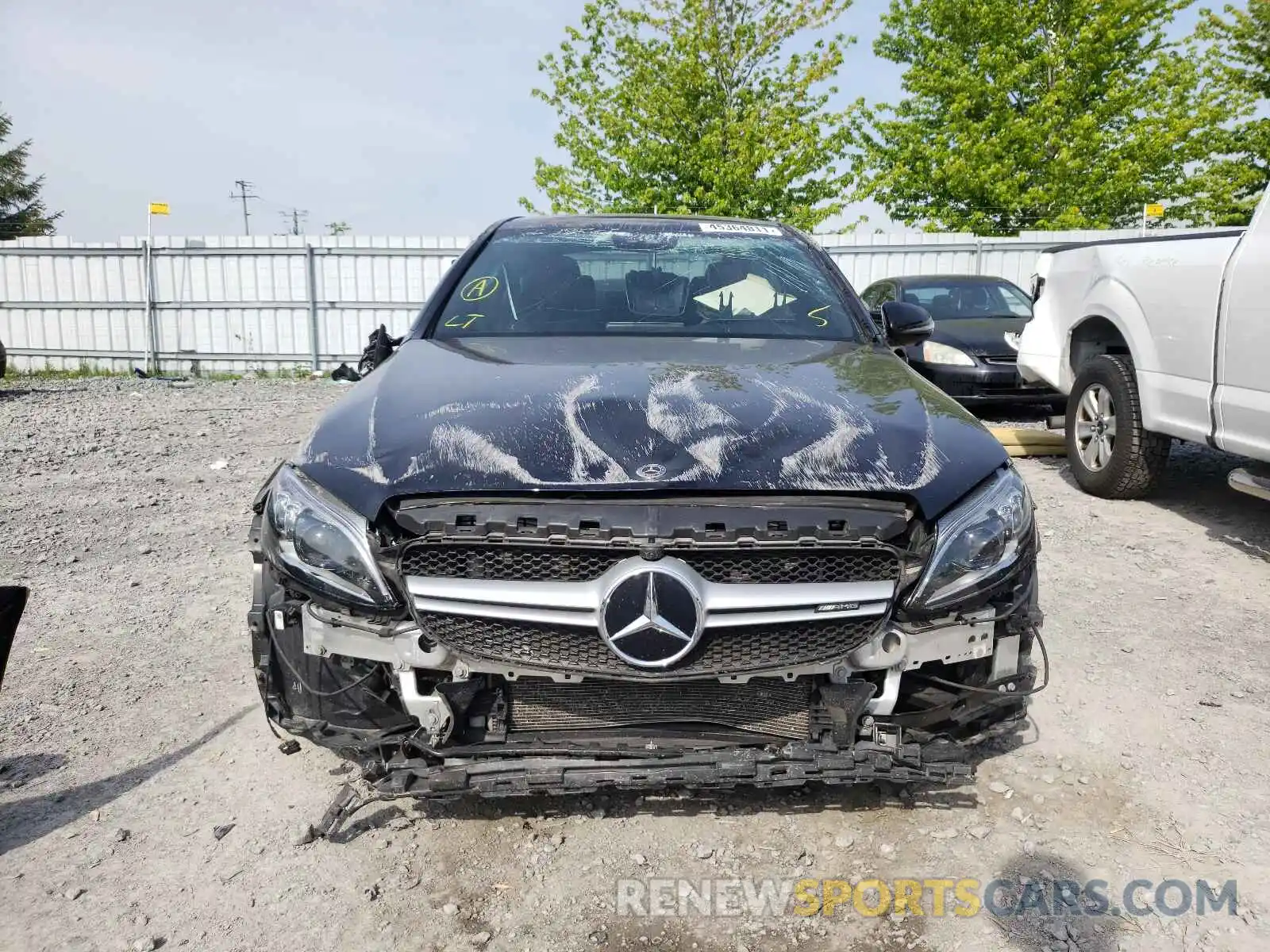 9 Photograph of a damaged car 55SWF6EB0KU285923 MERCEDES-BENZ C CLASS 2019