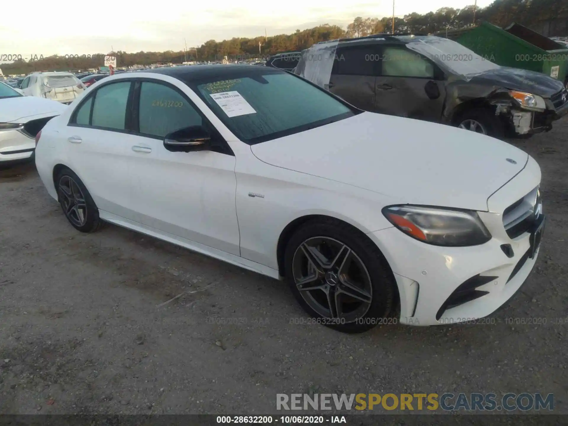 1 Photograph of a damaged car 55SWF6EB0KU286778 MERCEDES-BENZ C-CLASS 2019