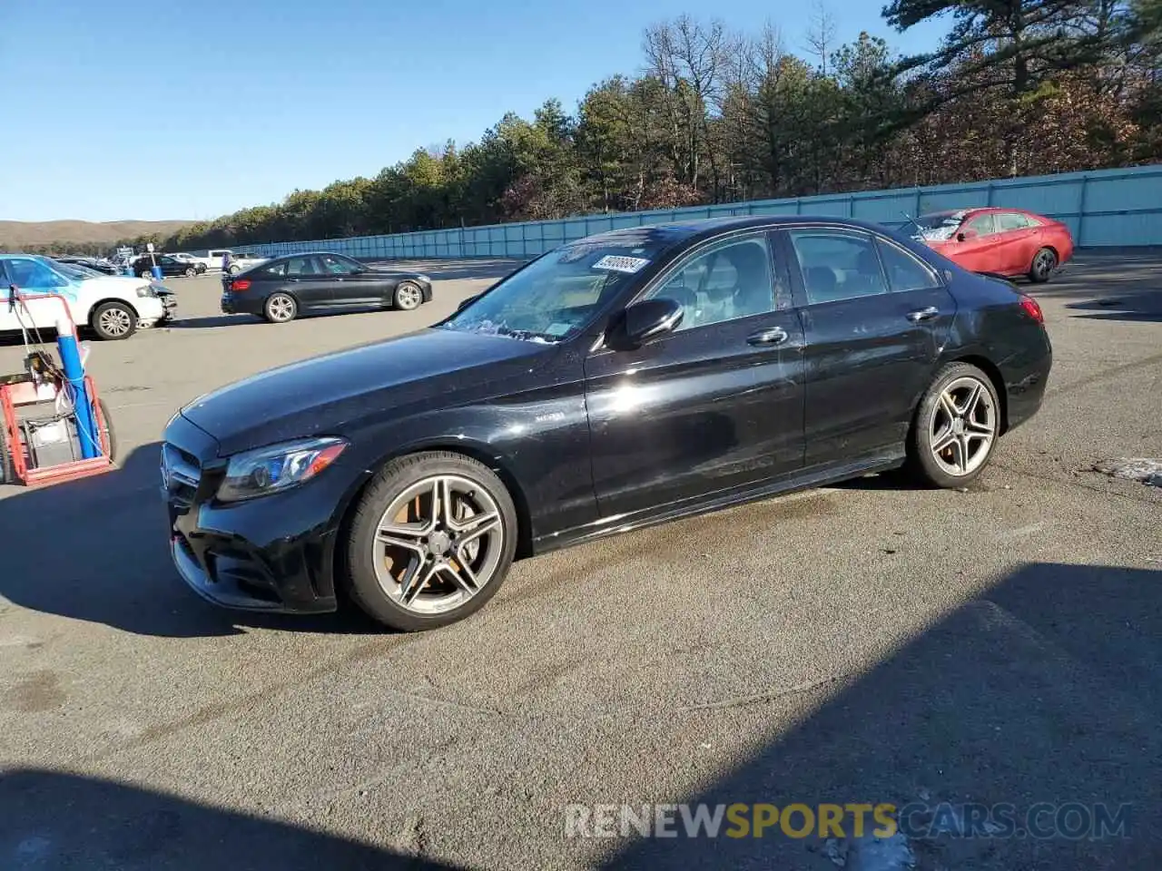 1 Photograph of a damaged car 55SWF6EB0KU291303 MERCEDES-BENZ C-CLASS 2019