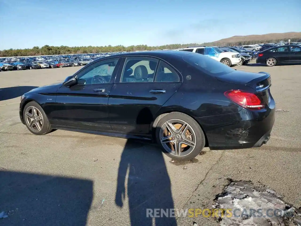 2 Photograph of a damaged car 55SWF6EB0KU291303 MERCEDES-BENZ C-CLASS 2019