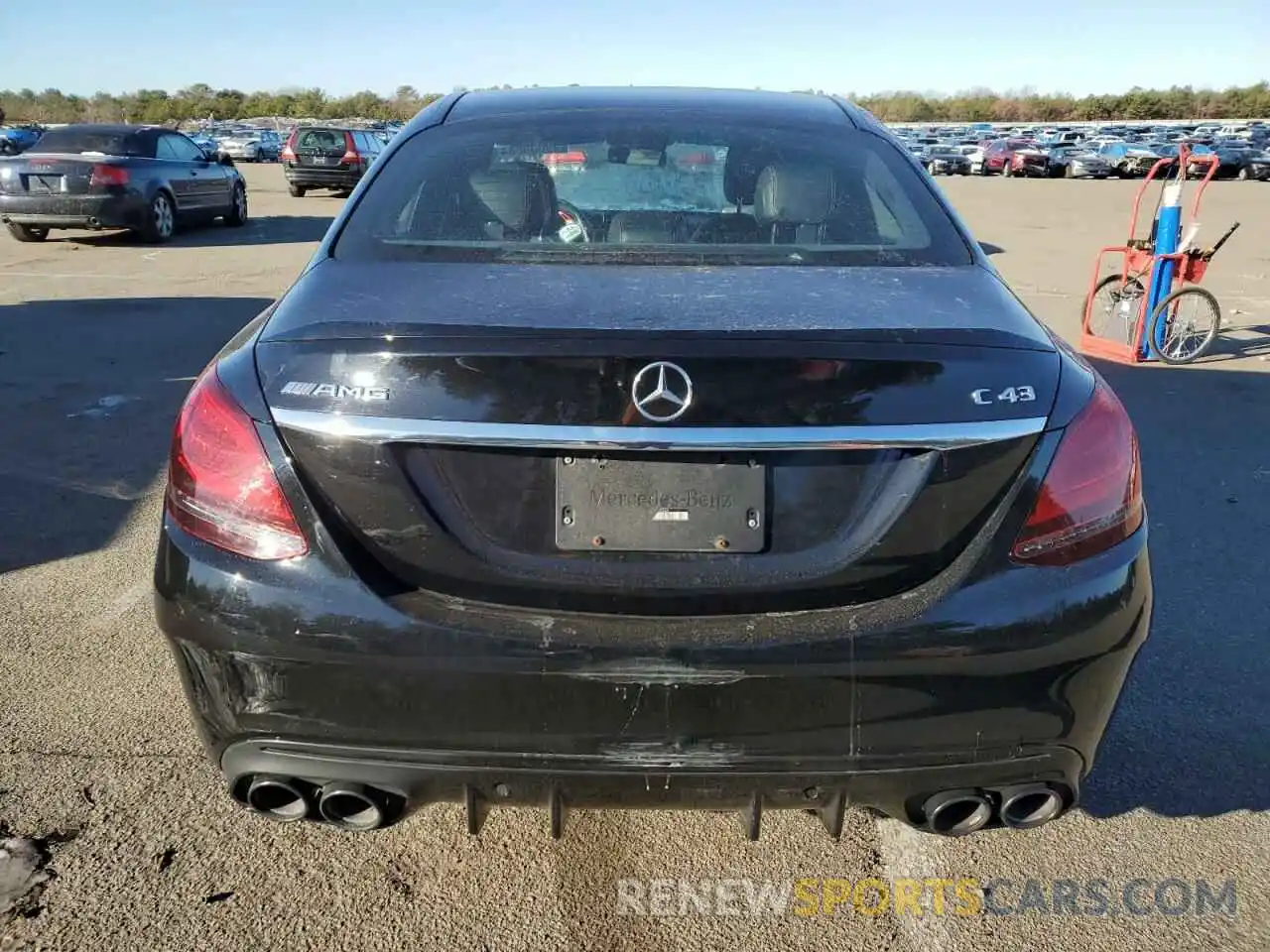 6 Photograph of a damaged car 55SWF6EB0KU291303 MERCEDES-BENZ C-CLASS 2019